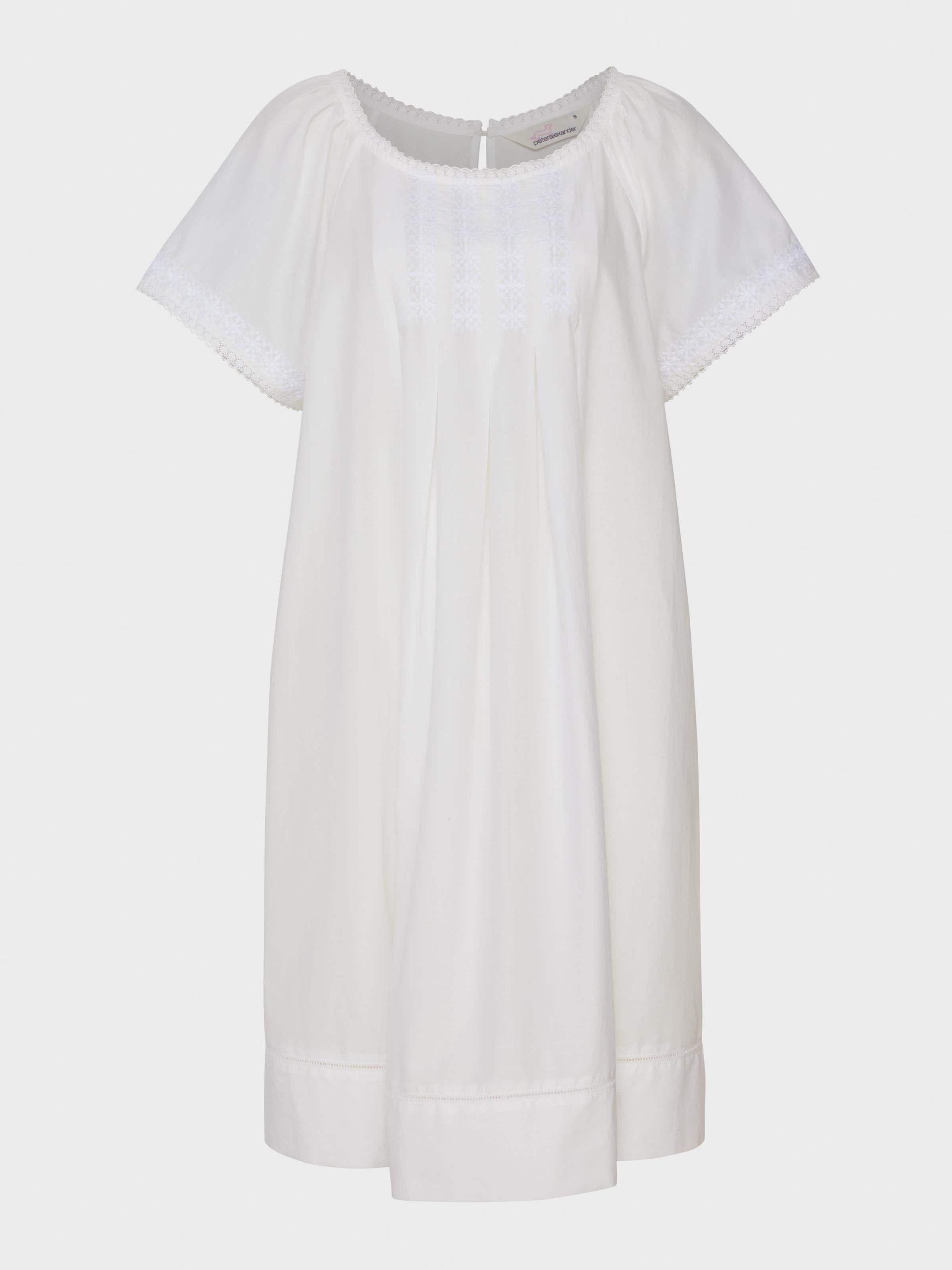 Edwardian Soft Cotton Nightie white image 3
