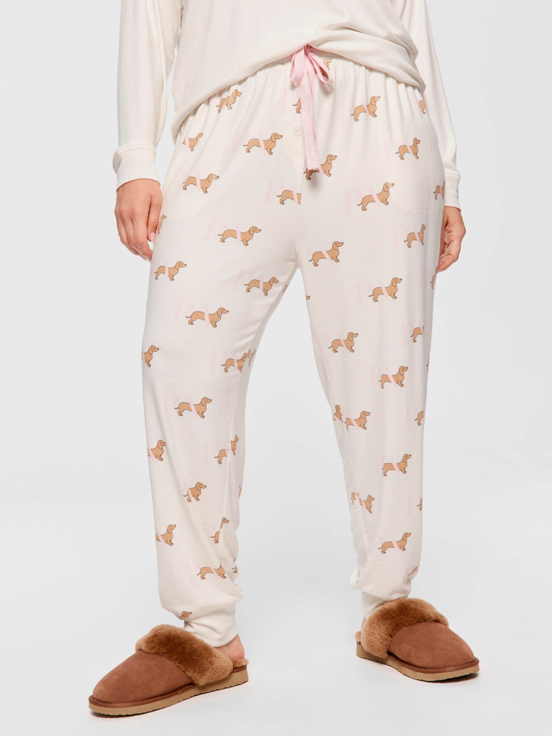 P.A. Plus Penny Plush Easy Pj Pant Multi image 2