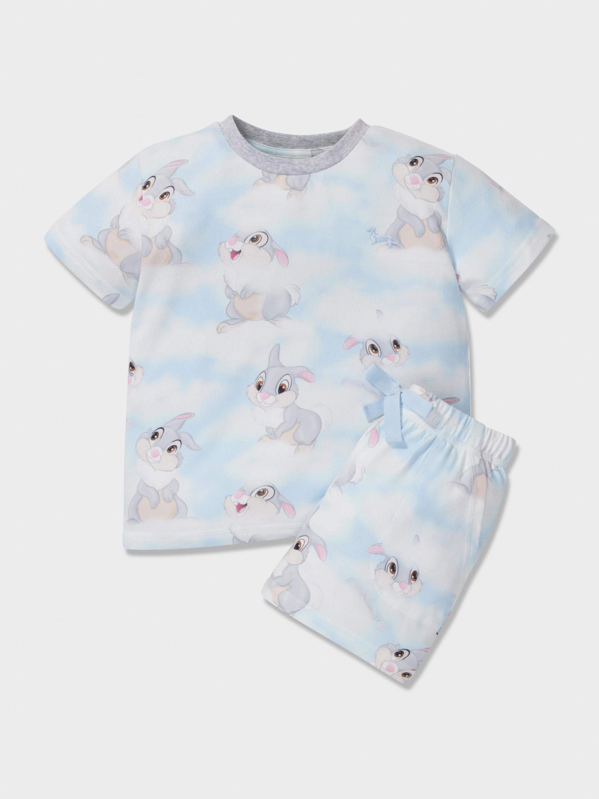 Kids Thumper Clouds Shortie Pj Set multi image 3