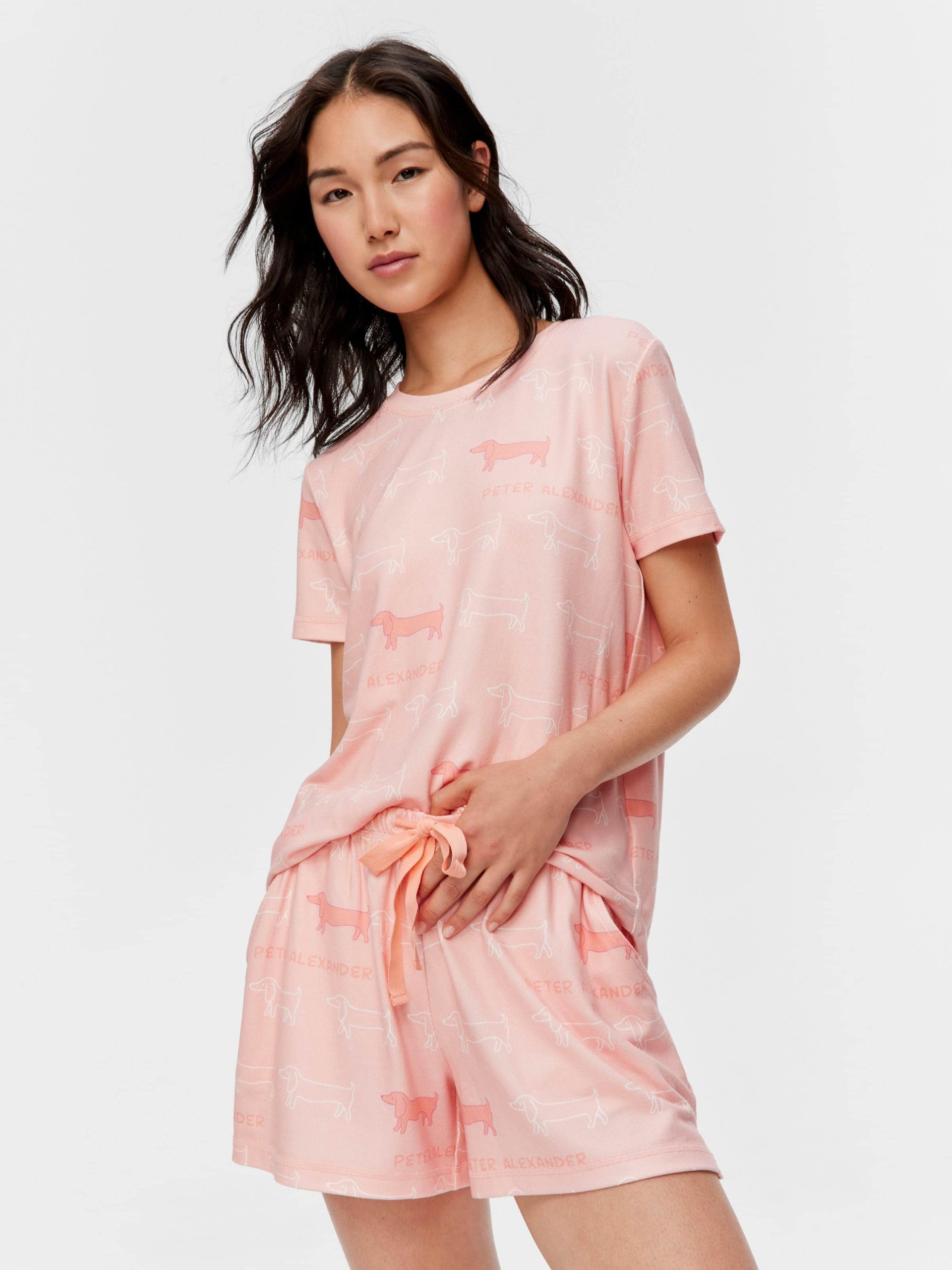 Plush Peach Penny Mid Short multi image 2