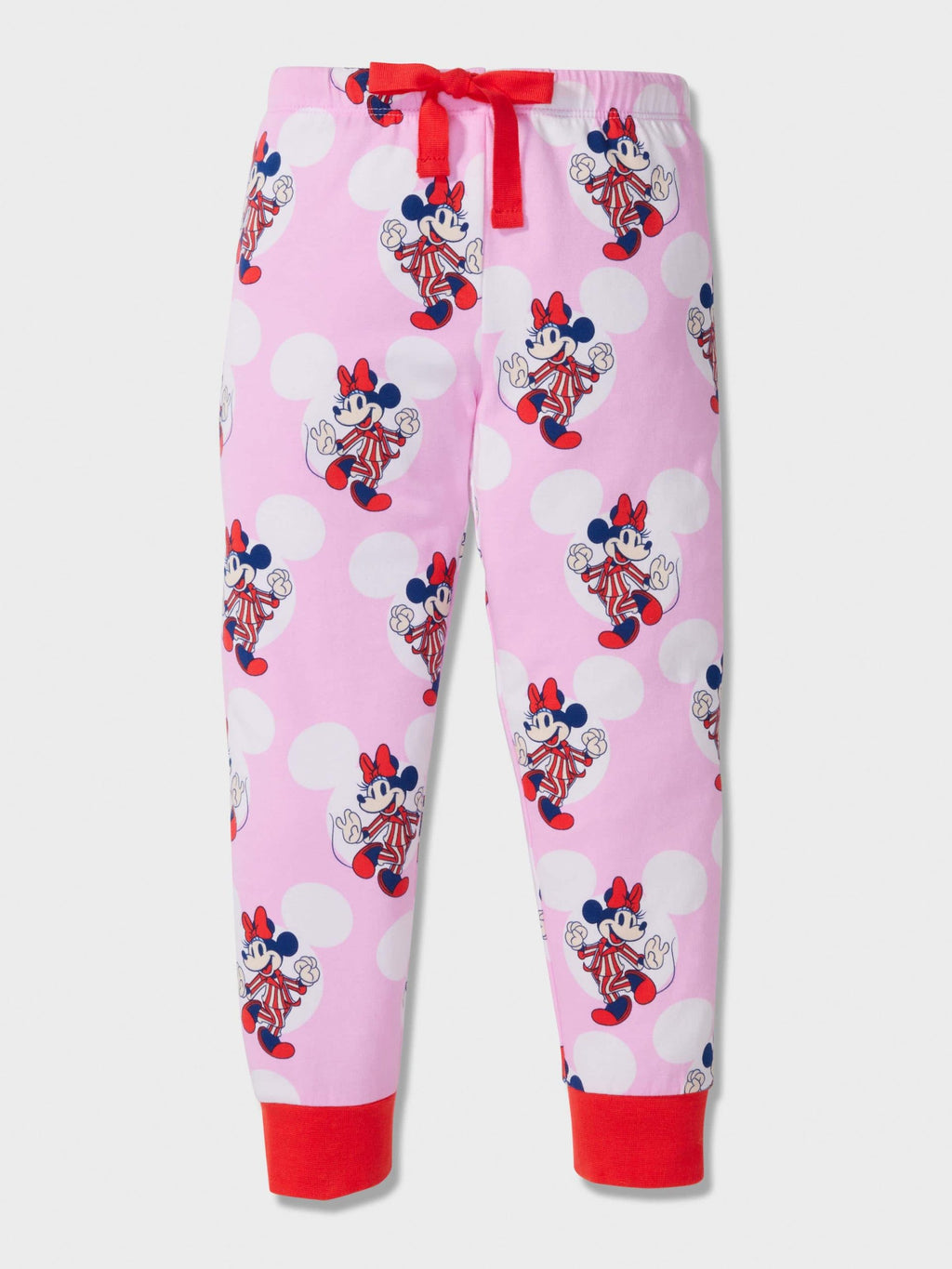 Jnr Girls Disney Minnie Long Pj Set Multi image 1