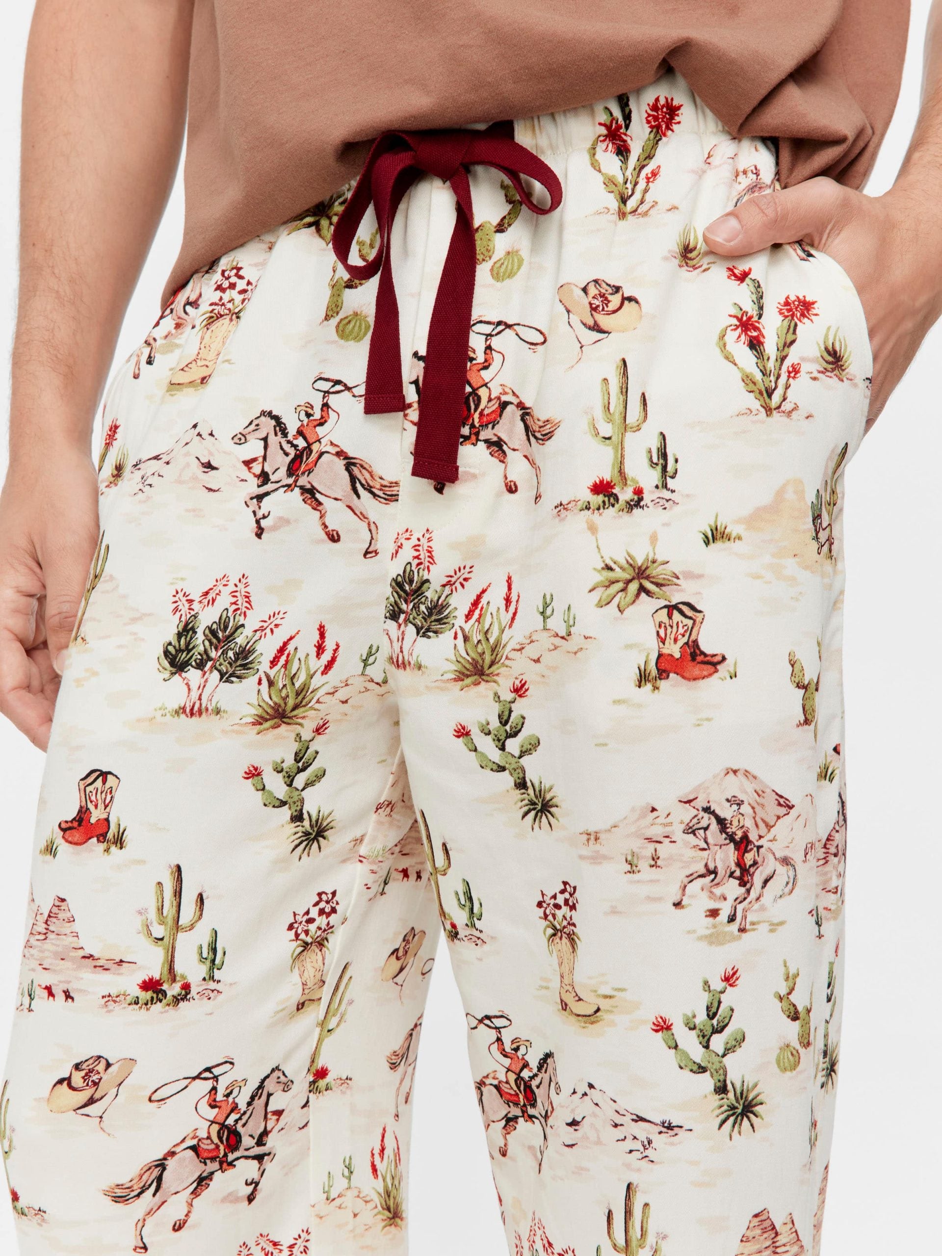 Old Western Classic Pj Pant Multi image 2