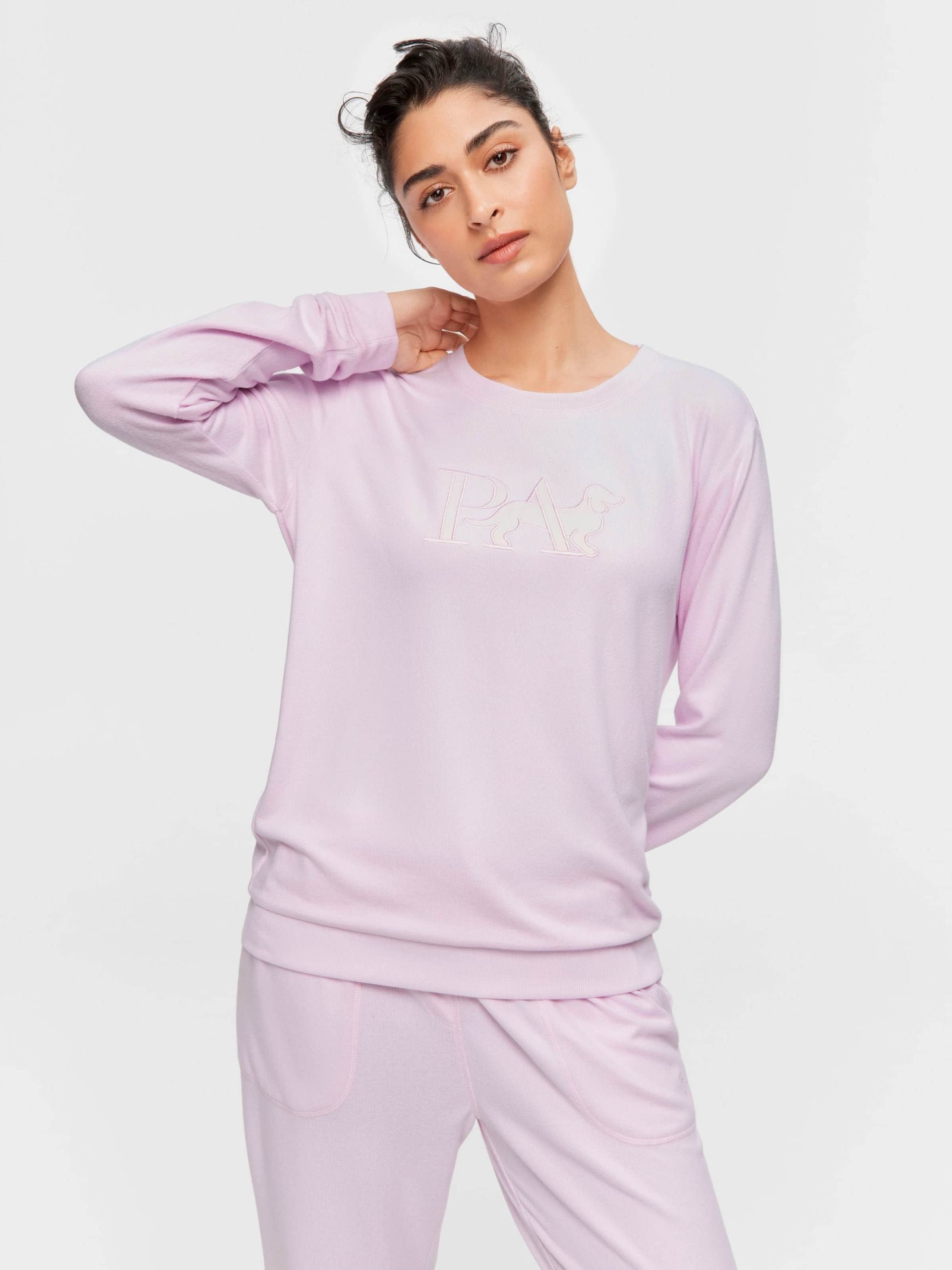Pink Plush Sweater pink image 1