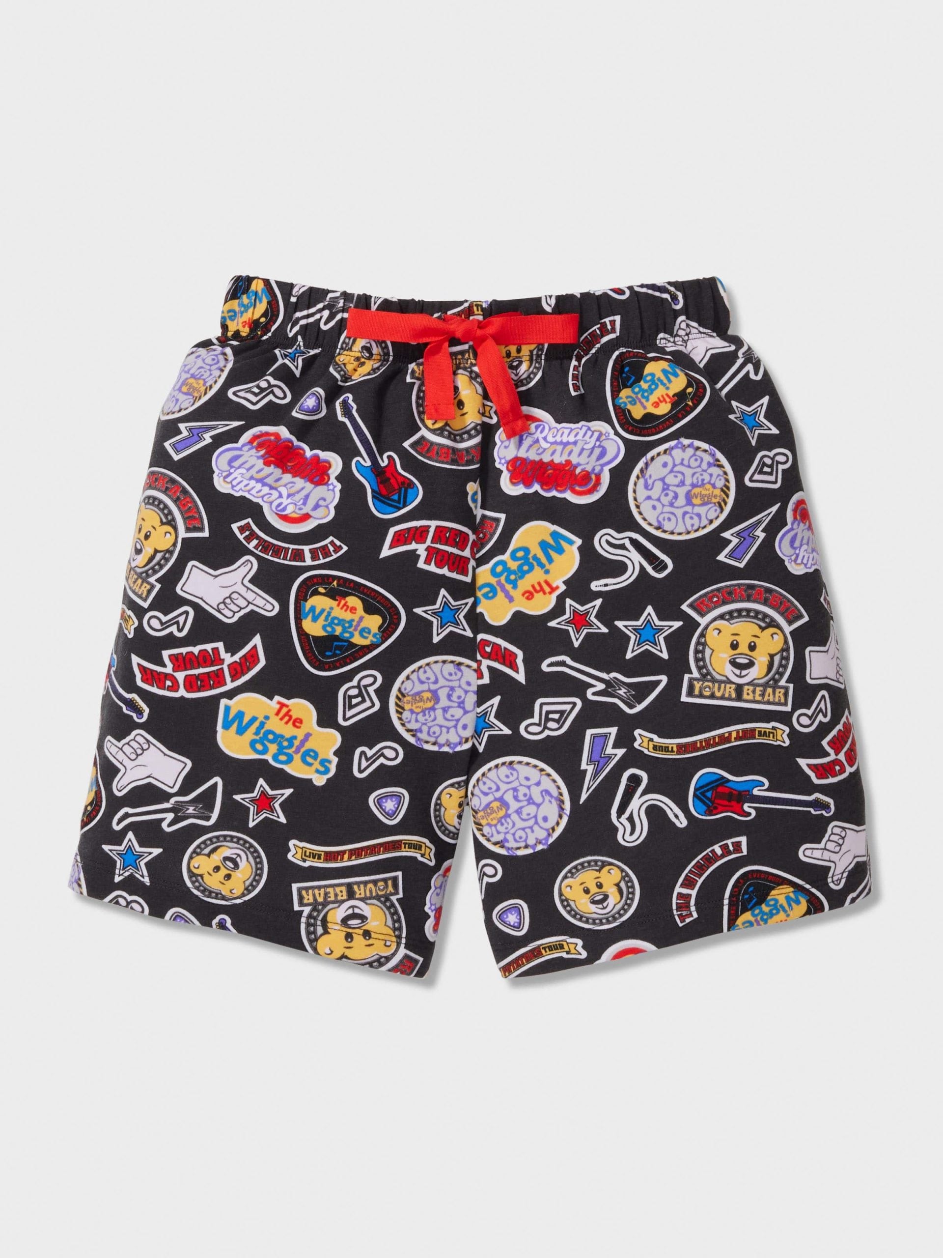 Boys The Wiggles Tour Short Pj Set Multi image 1
