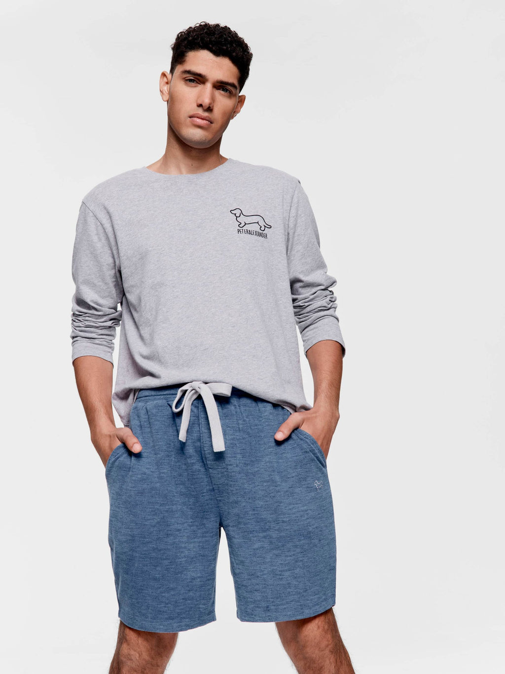 Denim Marle Mid Short blue image 2