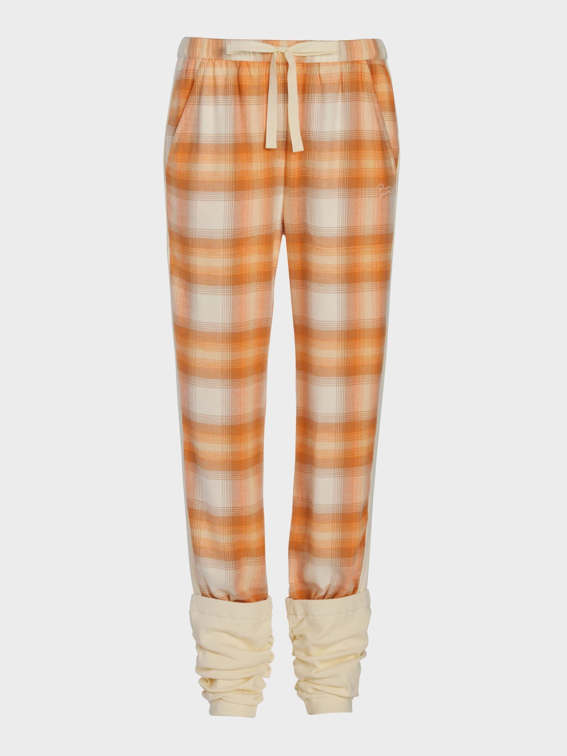 Cowgirl Check Bamboo Flannelette Legwarmer Pj Pant Multi image 3