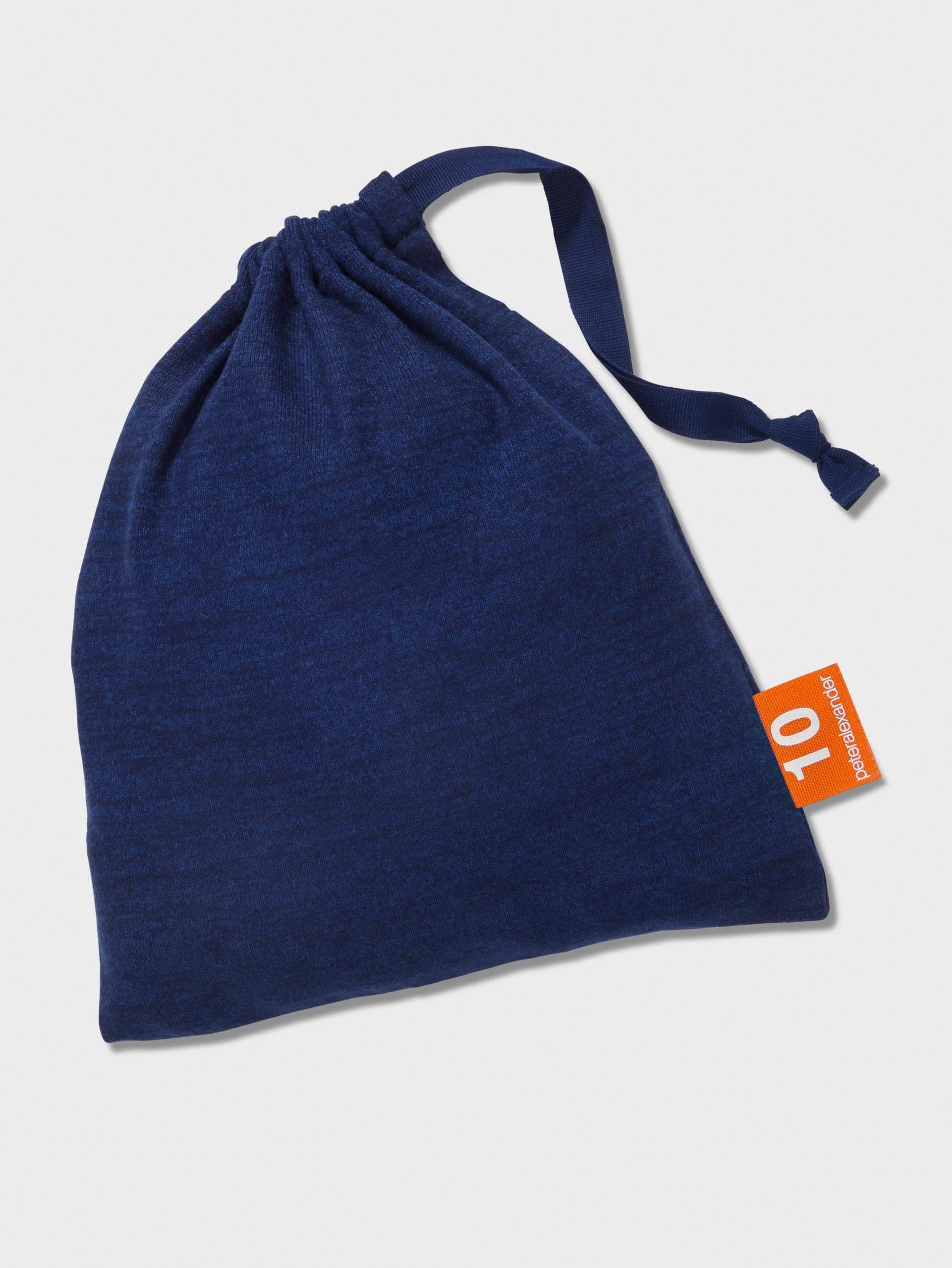 Boys Fuzzy Navy Pj Set navymarle image 3