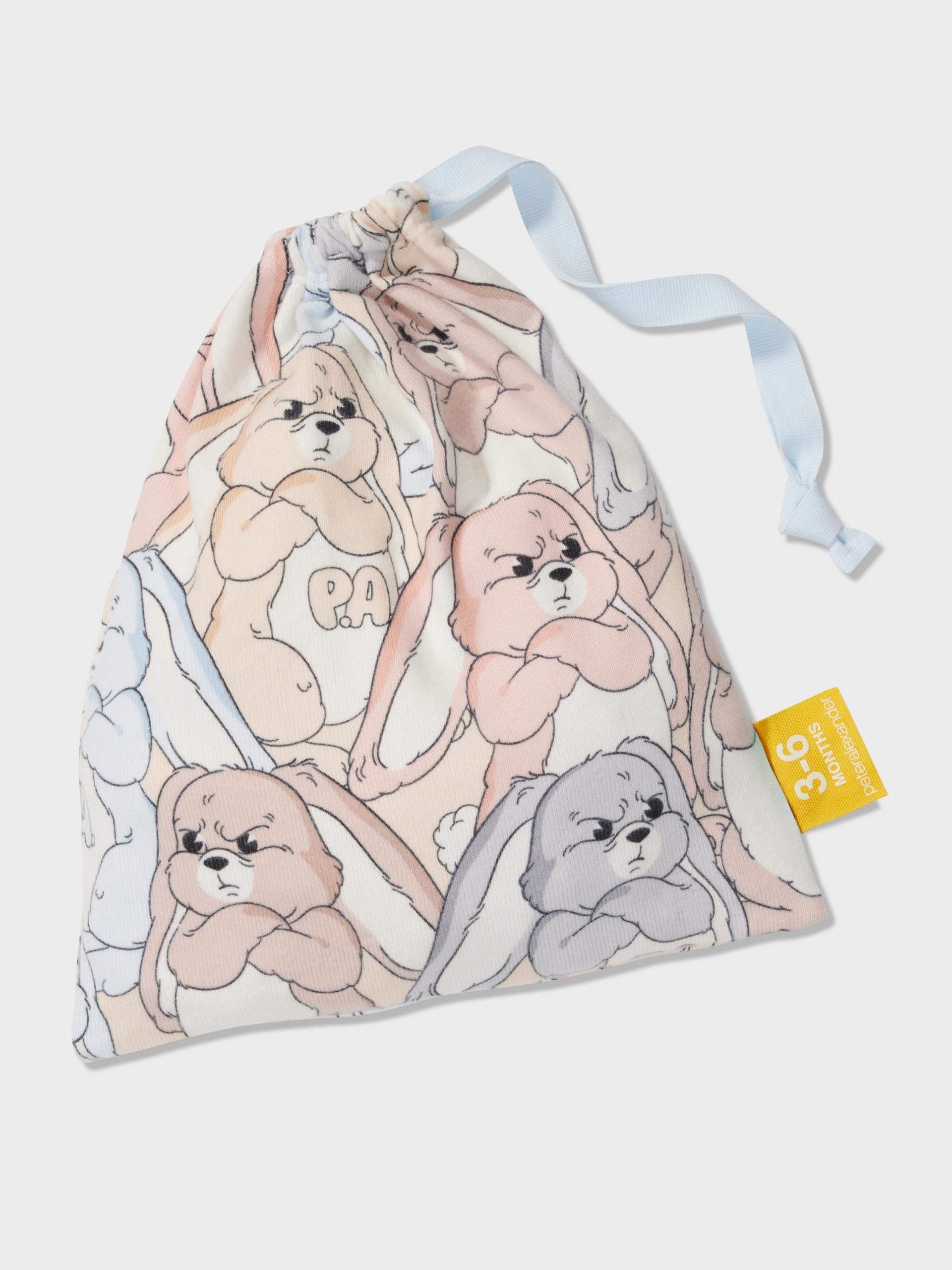 Baby Grumpy Bunny Shortie Pj Set multi image 3