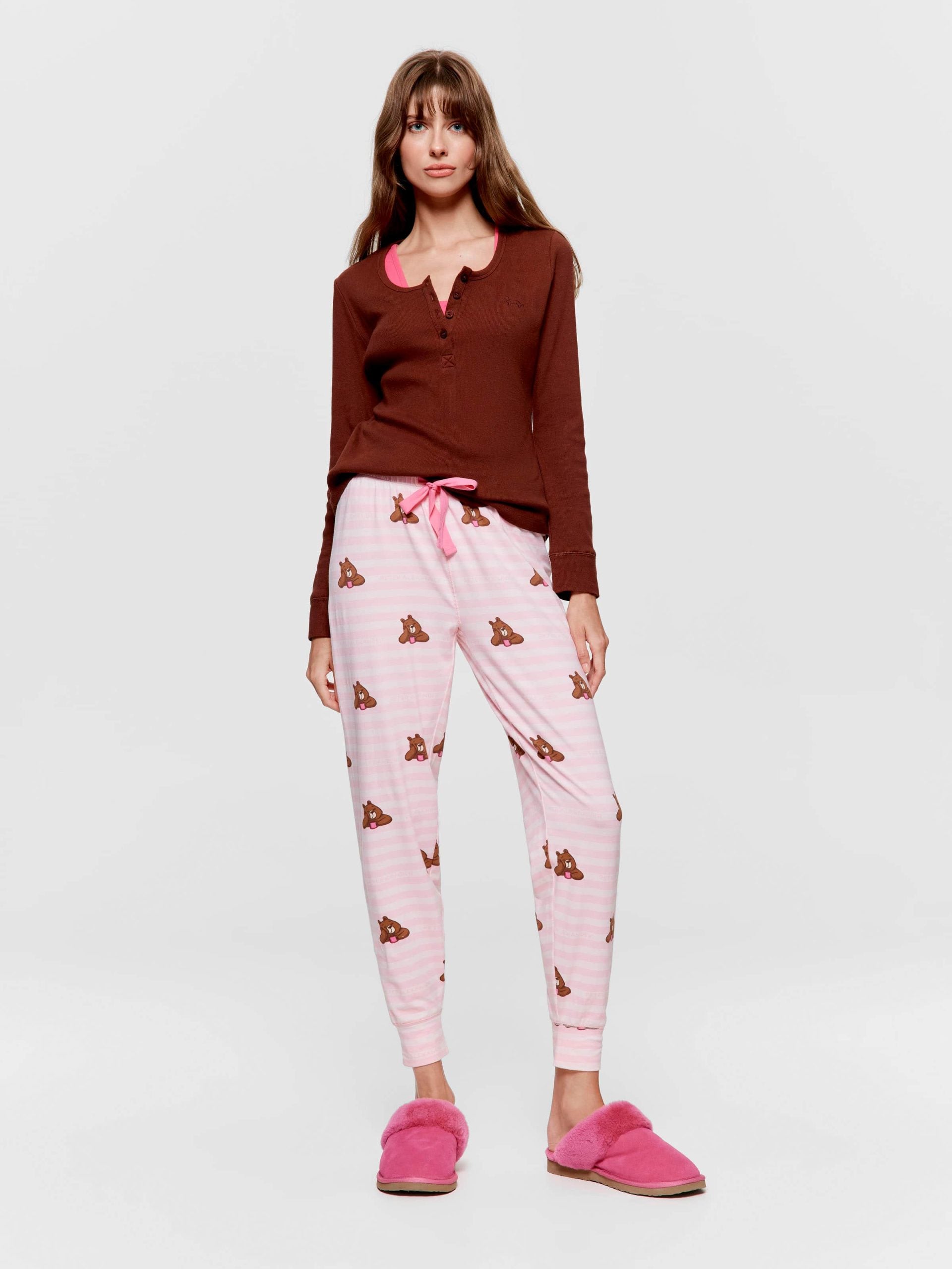 Sleepy Bear Easy Pj Pant multi image 0
