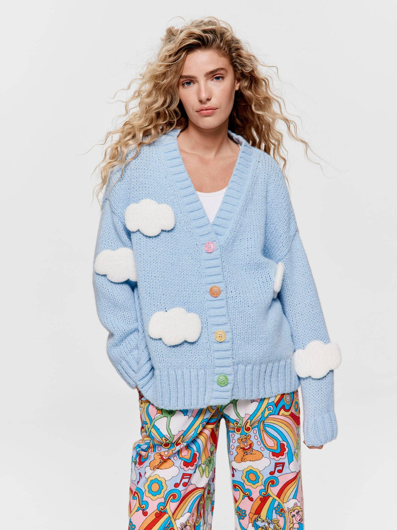 Cloud Knit Cardigan multi image 0