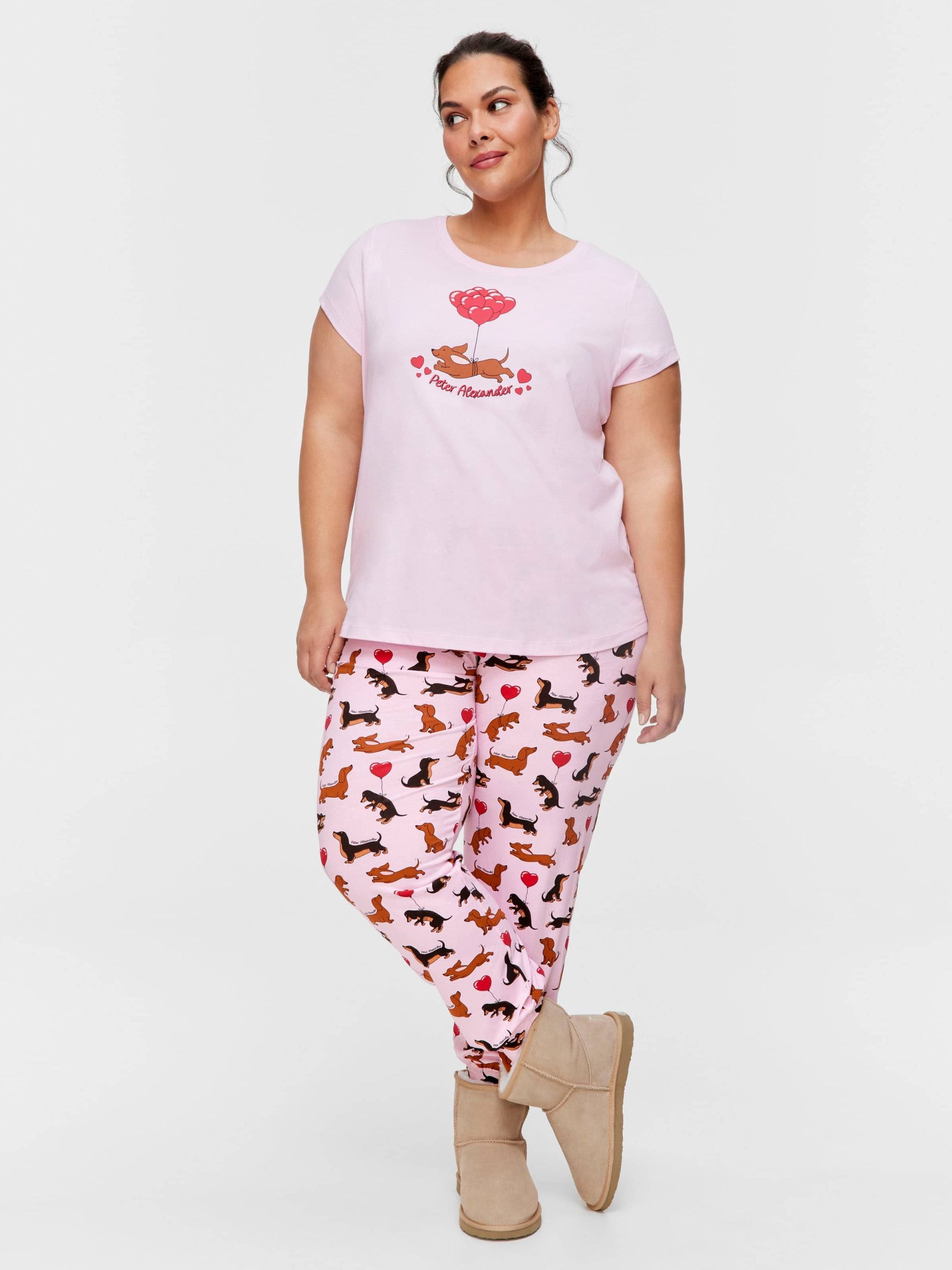 P.A. Plus Valentines Day Penny Tee Pink image 1