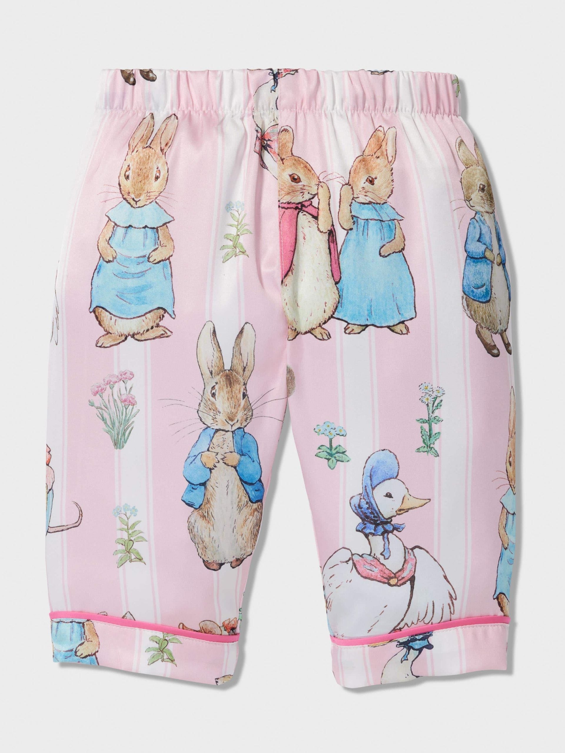 Baby Peter Rabbit Satin Classic Pj Set multi image 3