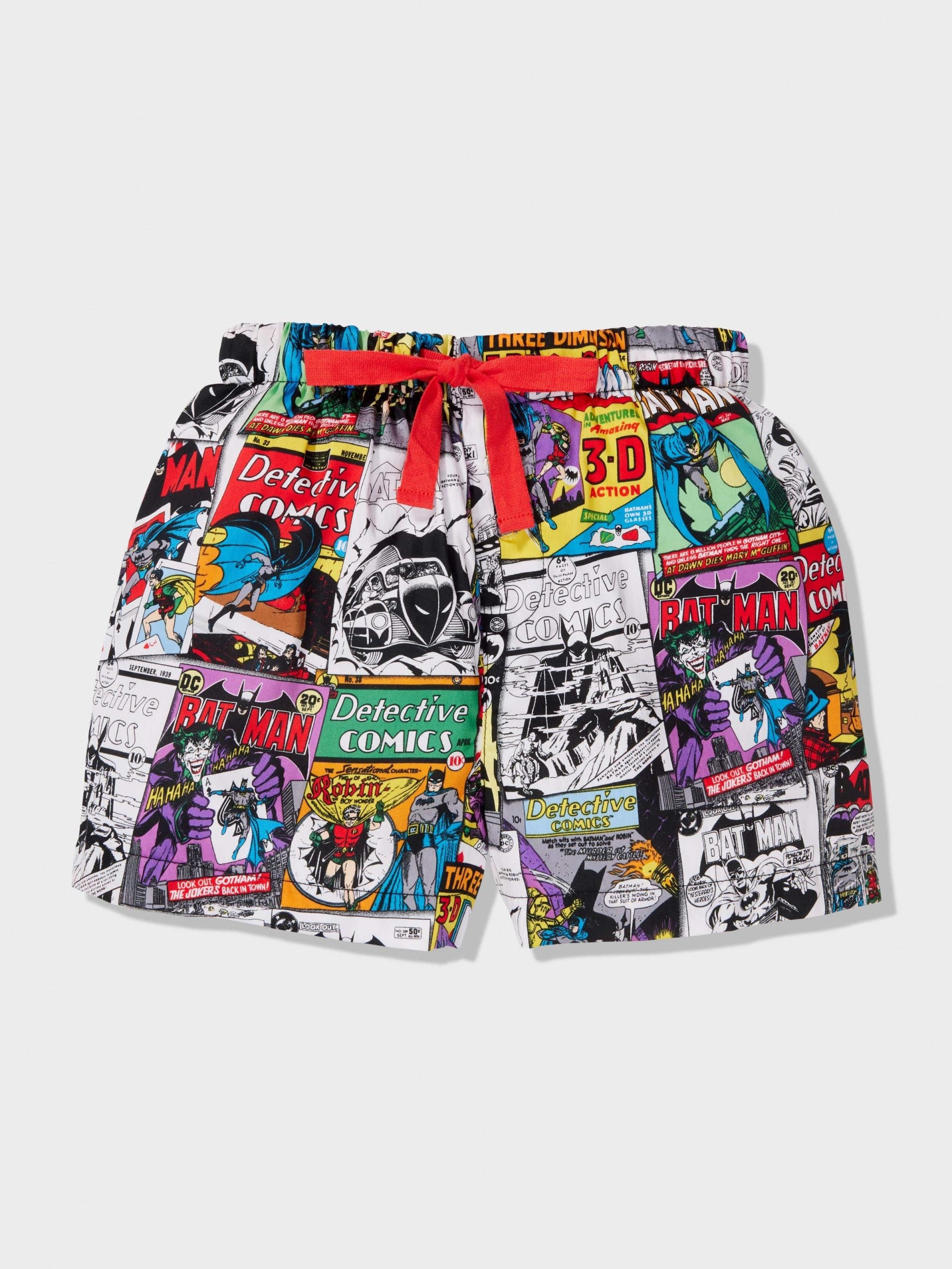 Jnr Boys Batman Comic Pj Set multi image 3