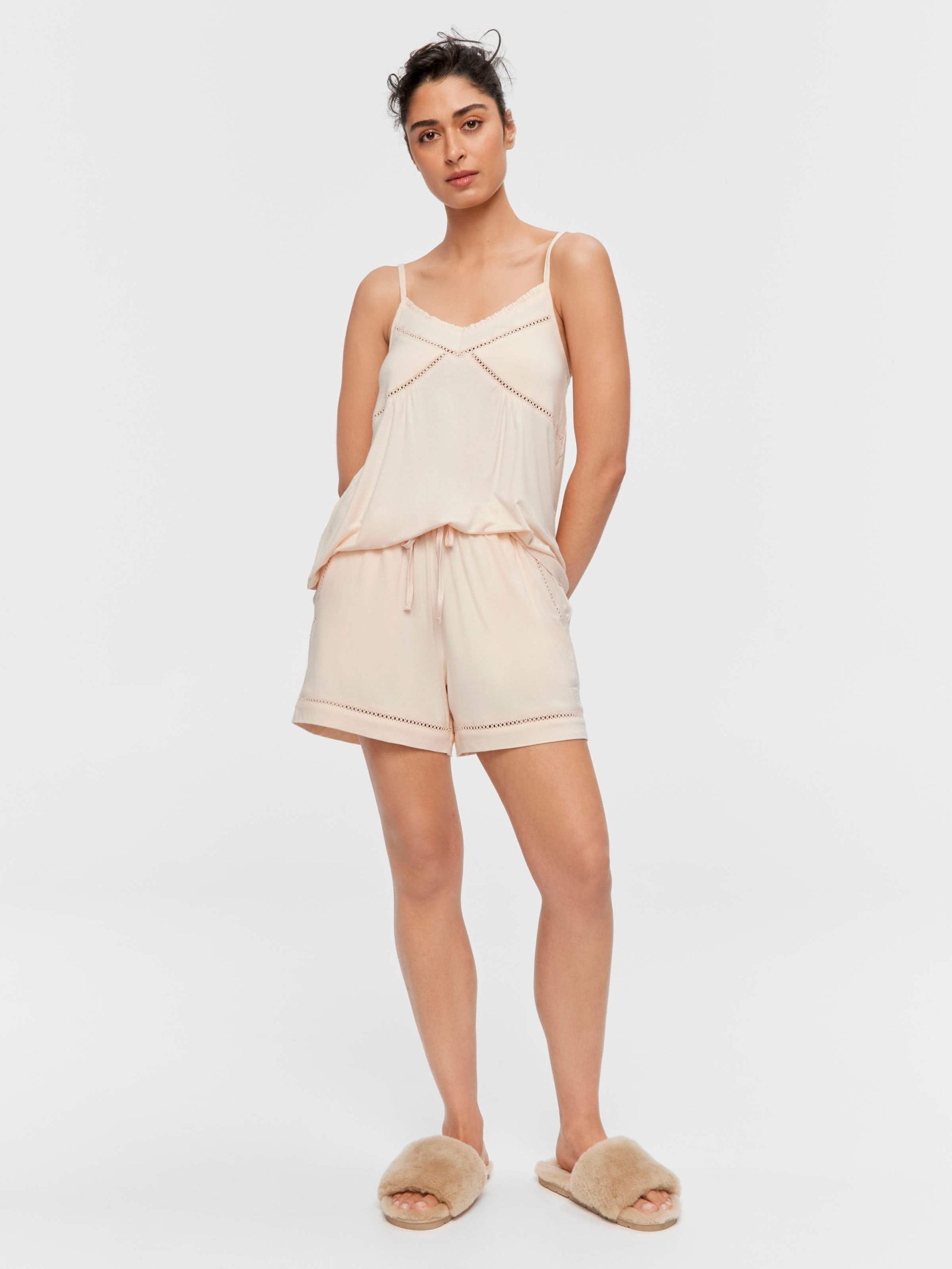Soft Pink Bamboo Jersey Long Short pink image 2