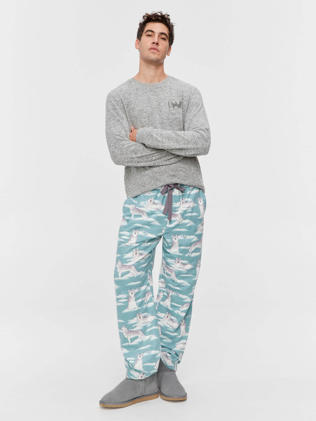 Husky Flannelette Classic Pj Pant Multi image 1