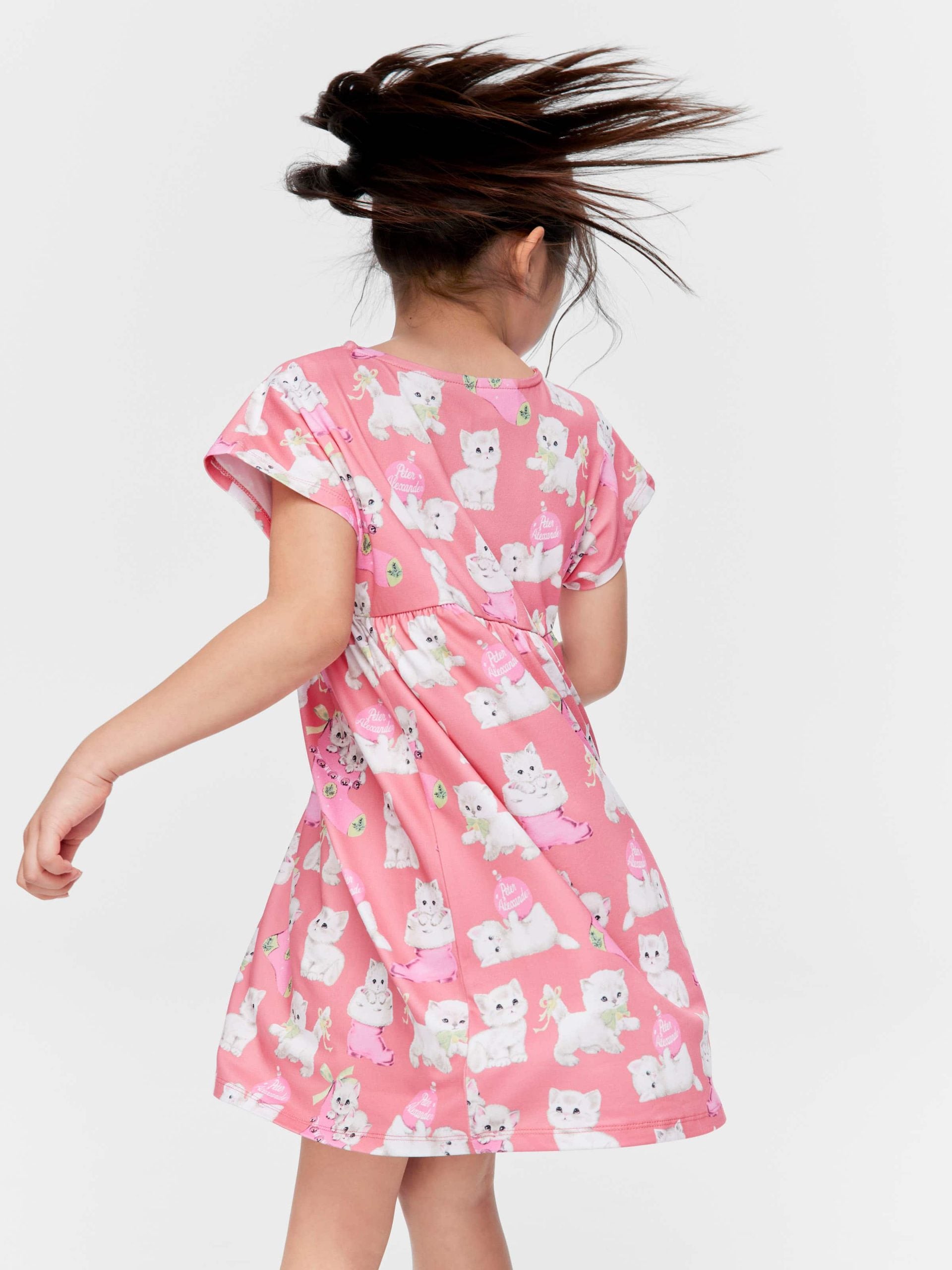 Jnr Girls Kitty Nightie multi image 0