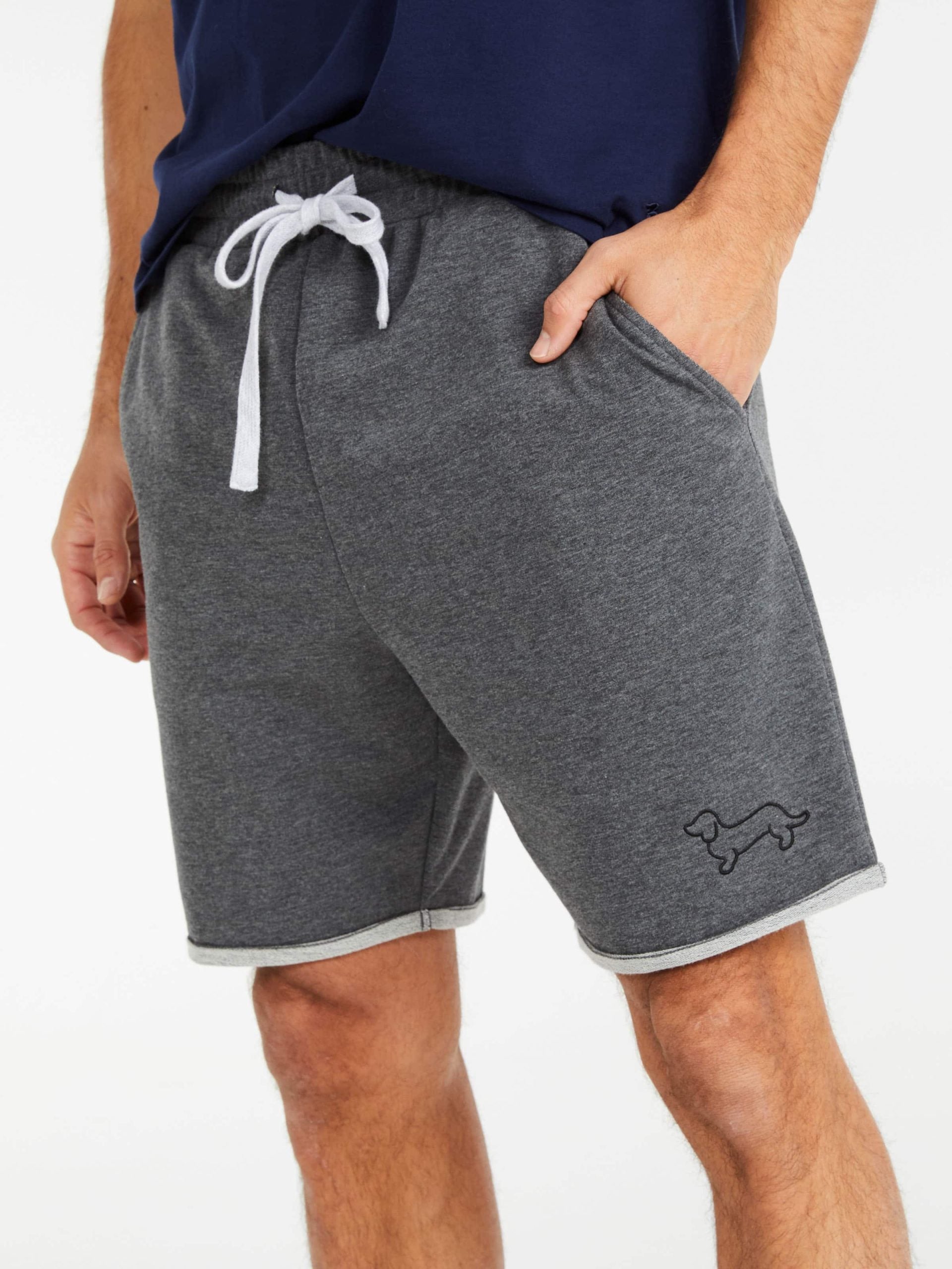 P.A. Charcoal Cut Off Sweat charcoalmarle image 1