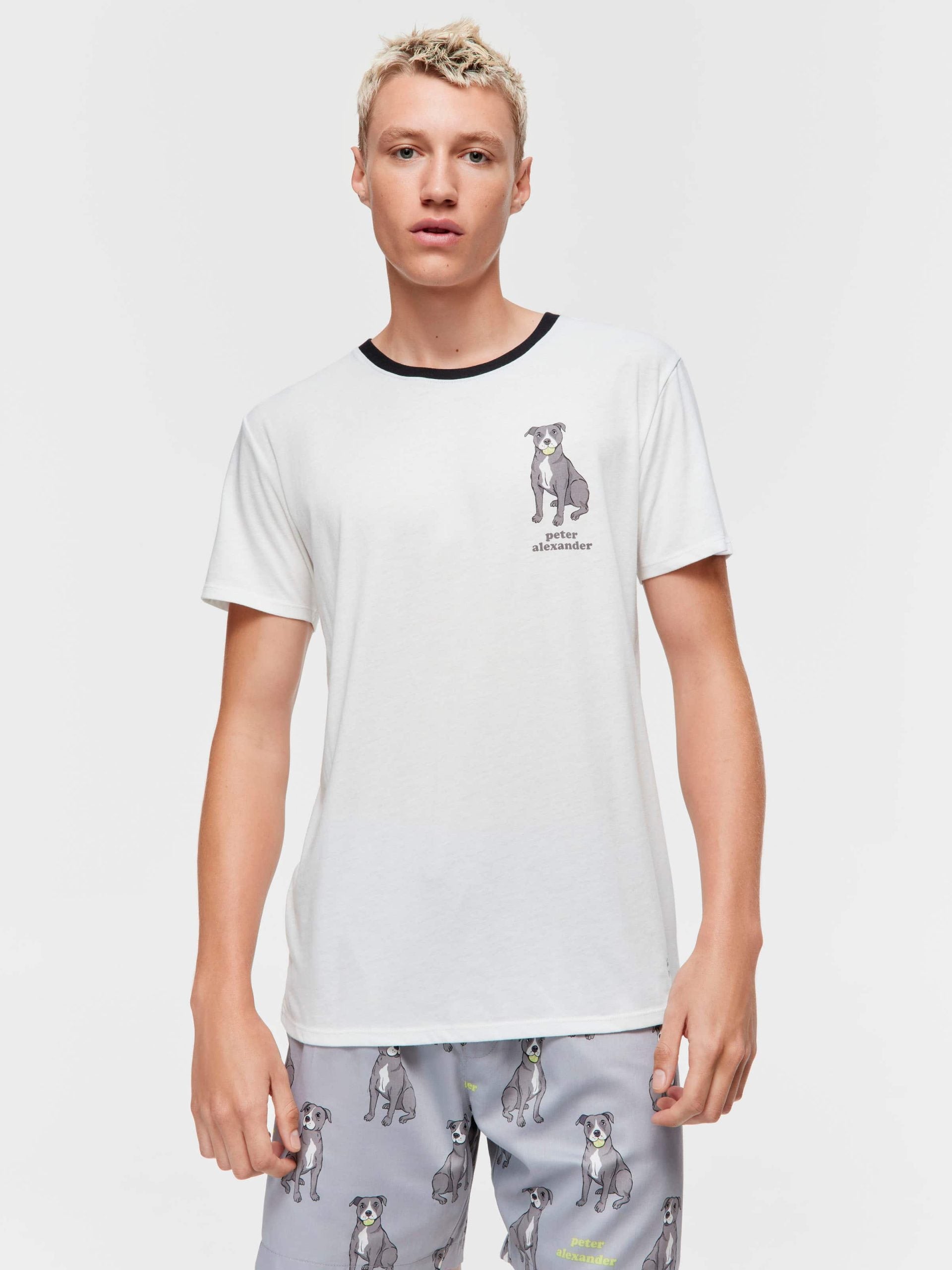 Staffy Tee white image 1