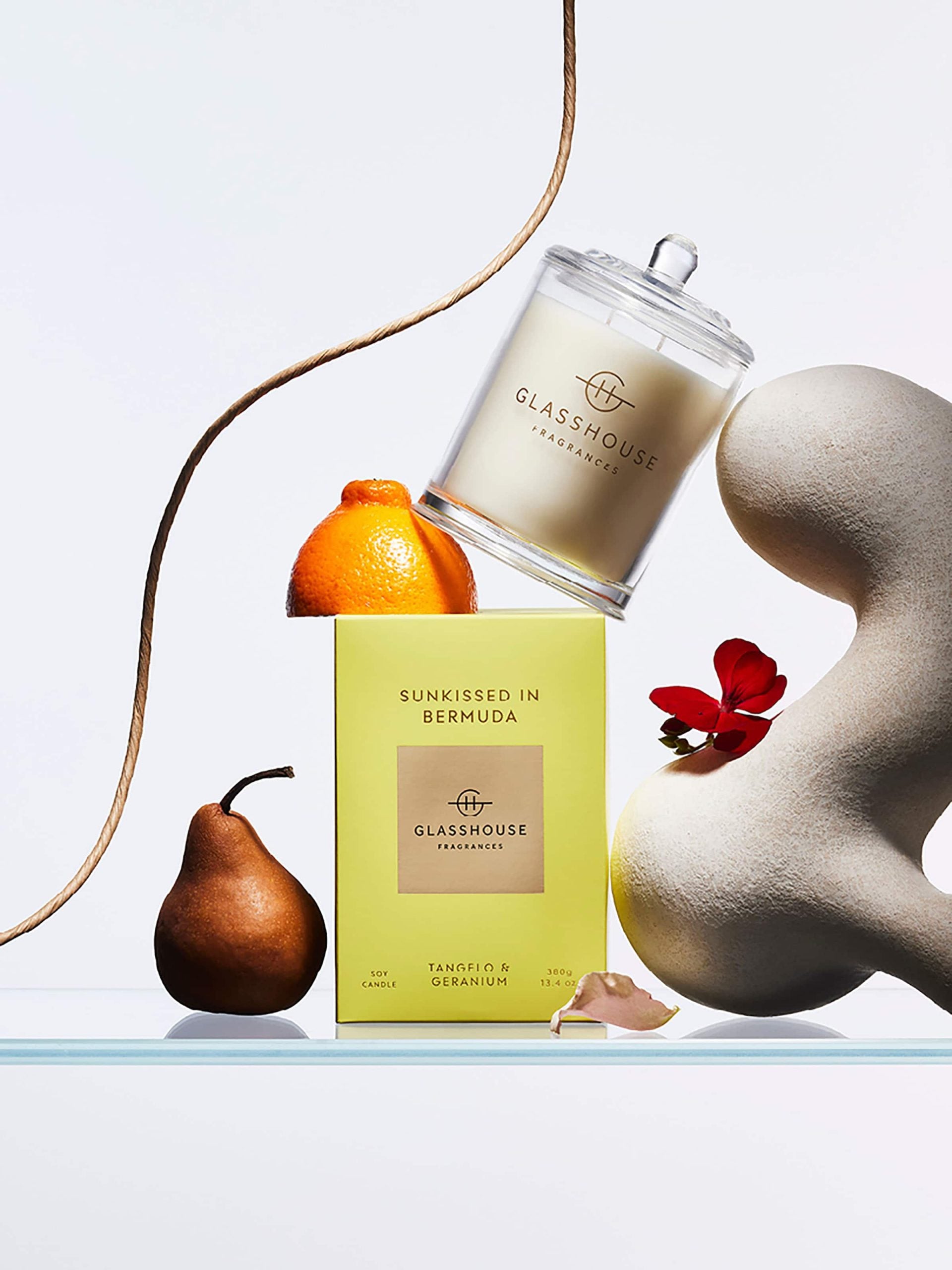 Glasshouse Fragrances Soy Candle 380G image 2