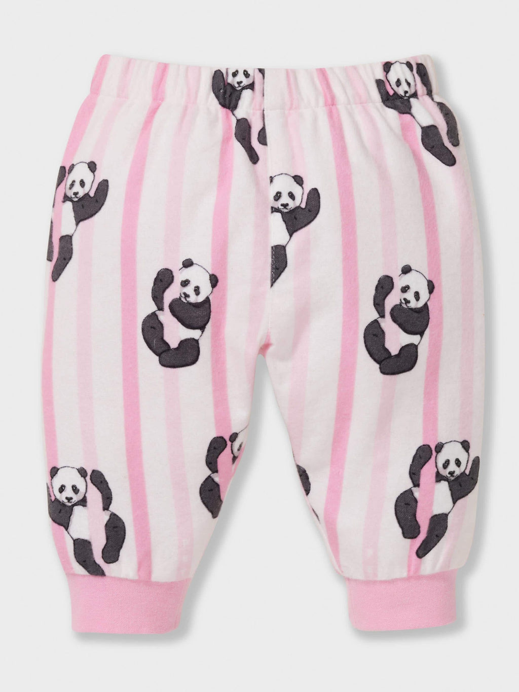 Baby Pink Panda Classic Pj Set multi image 1