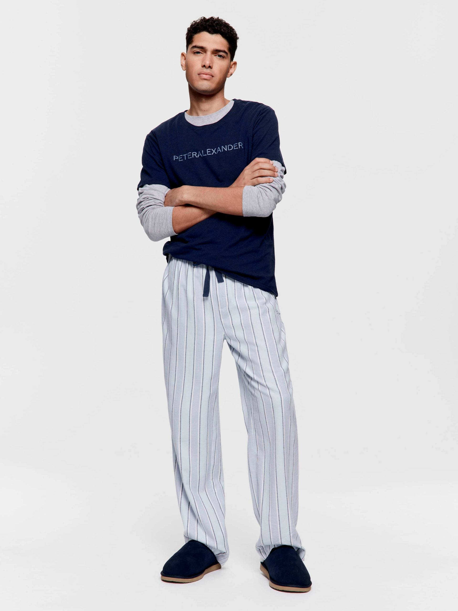 Blue Stripe Classic Pj Pant multi image 0