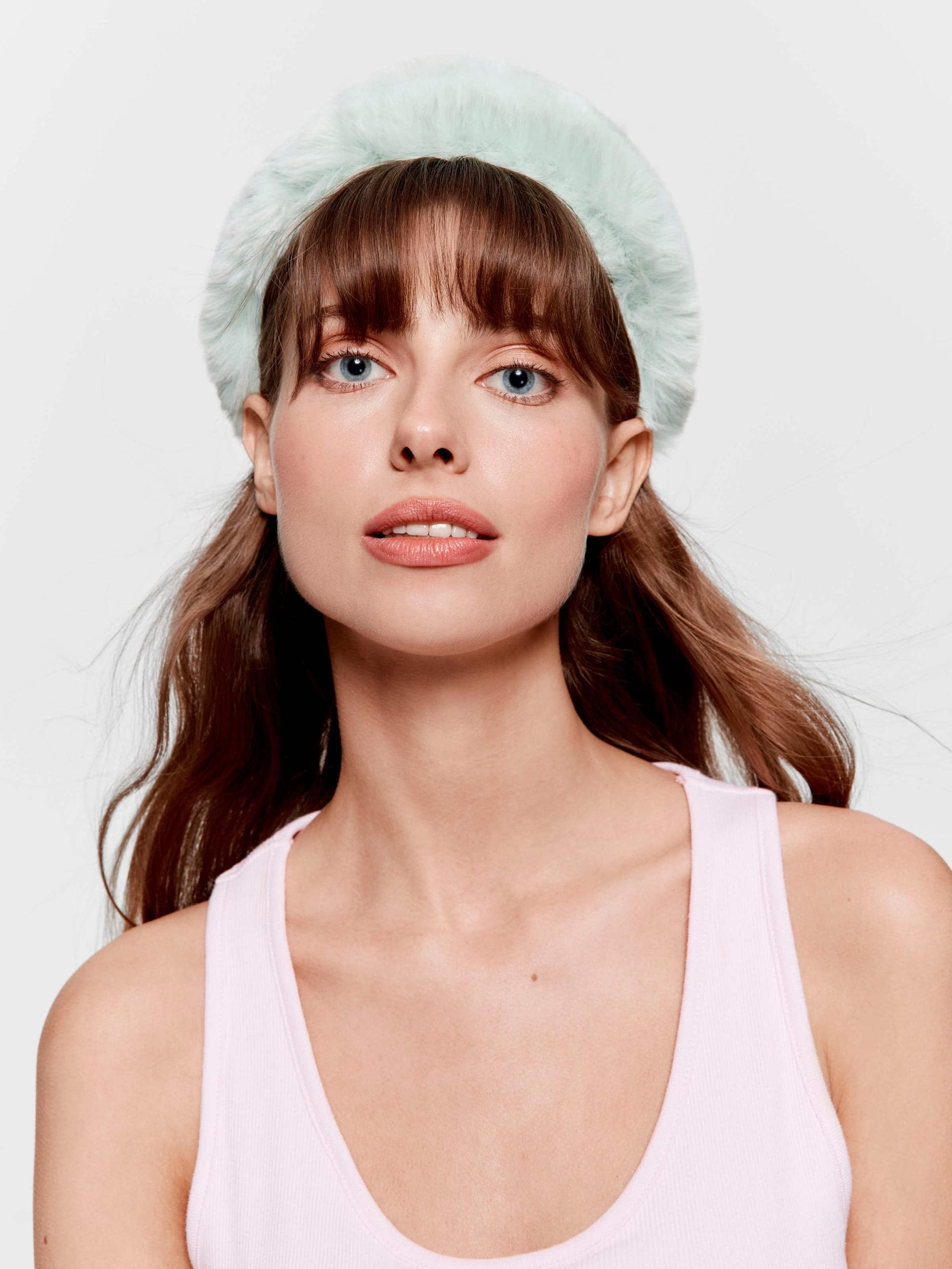 Fur Head Band mint image 0