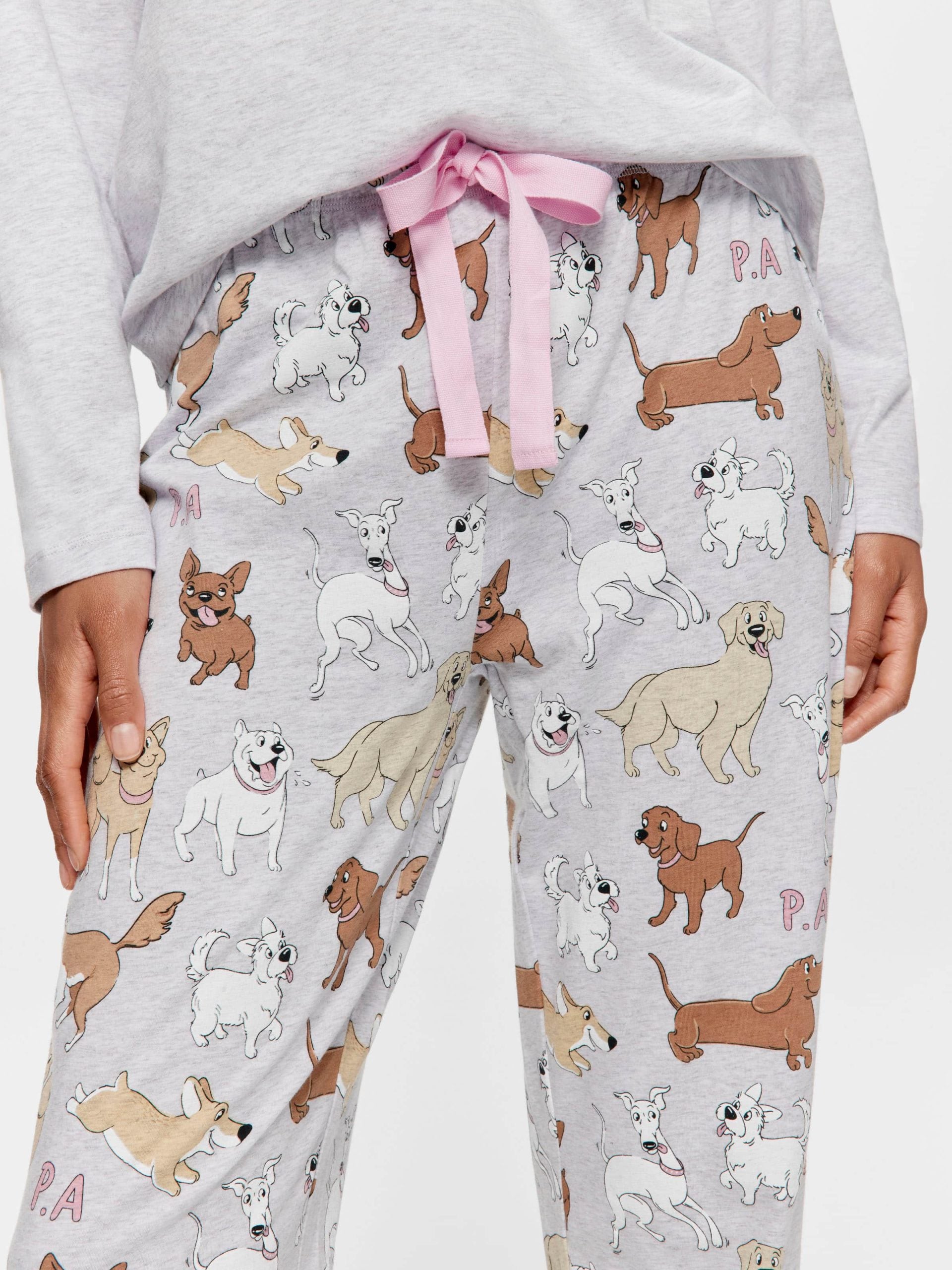 Mixed Dog Pj Pant multi image 0