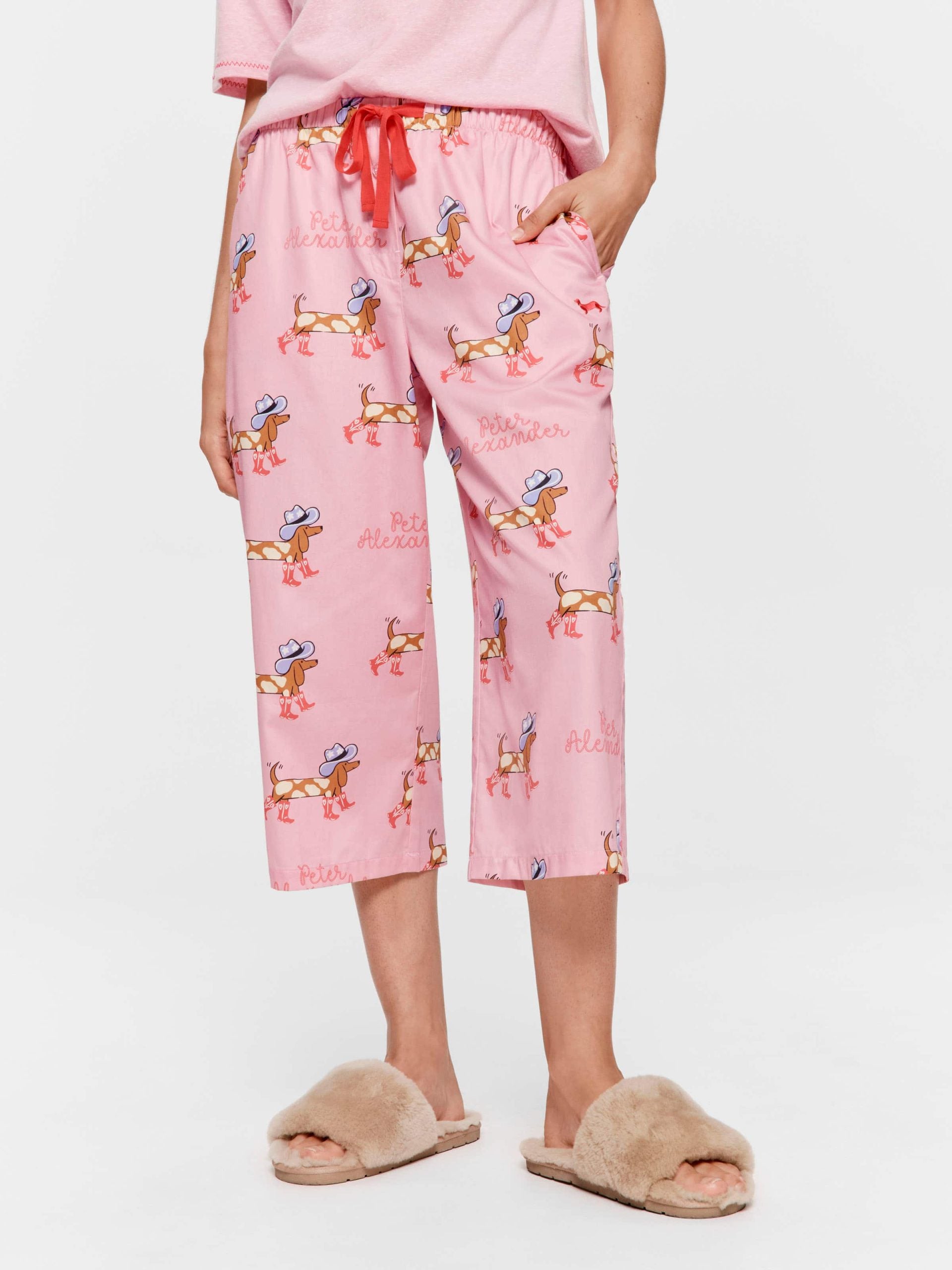Cowdog 100% Cotton 3/4 Pj Pant Multi image 0