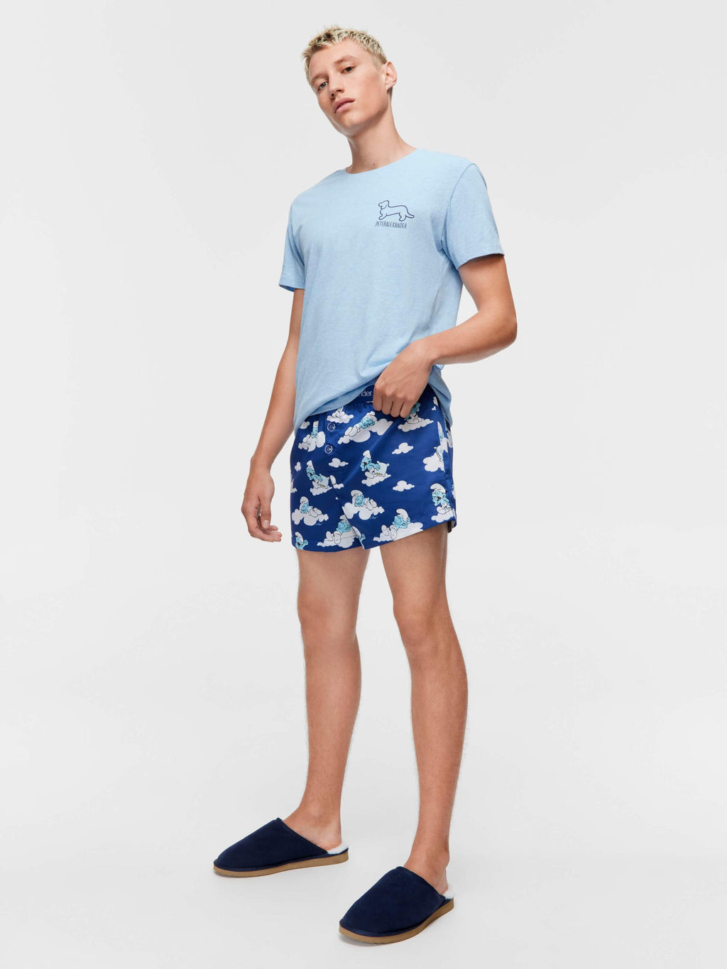 Sleepy Smurf Boxer Short multi image 2