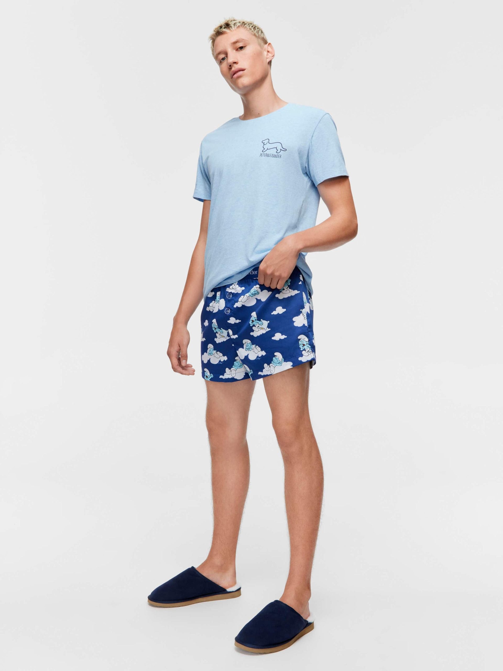 Sleepy Smurf Boxer Short multi image 2
