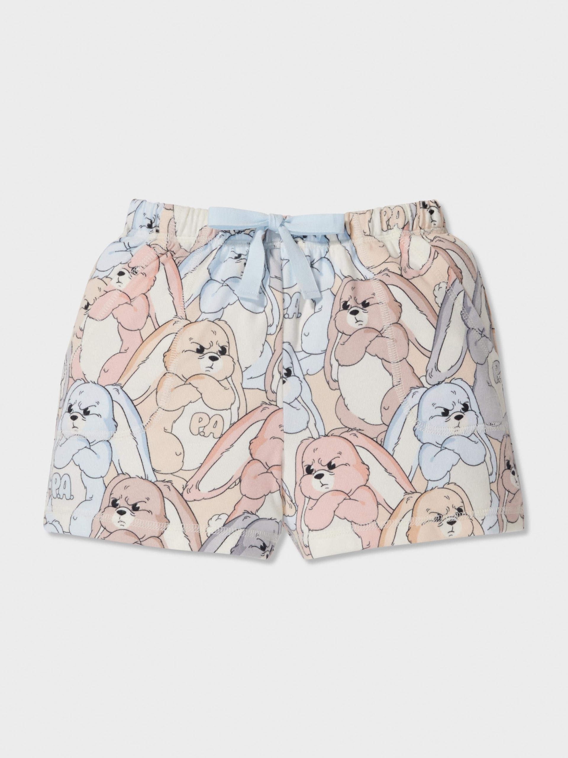 Kids Grumpy Bunny Shortie Pj Set multi image 4