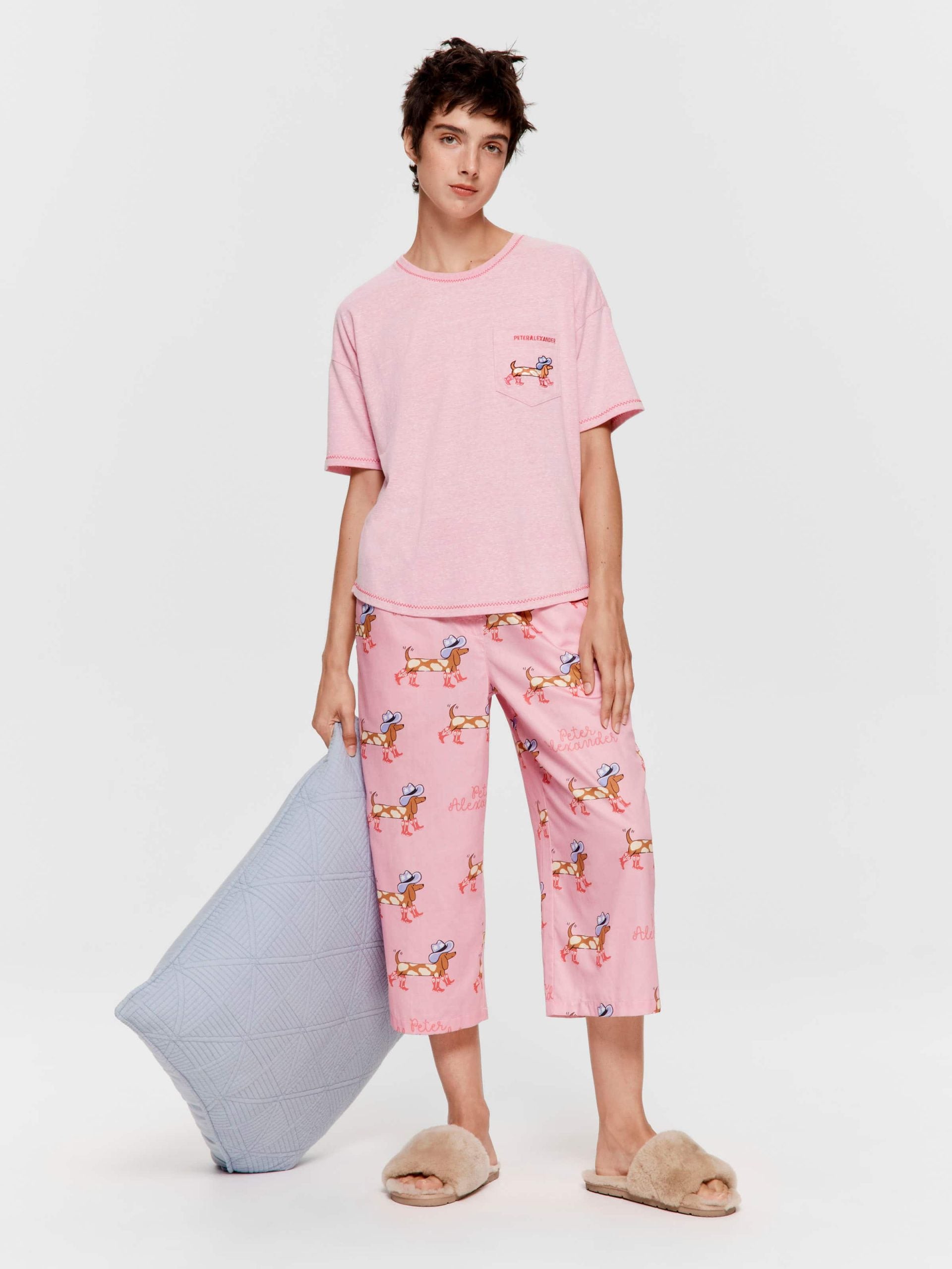 Cowdog Tee Pale Pink image 2