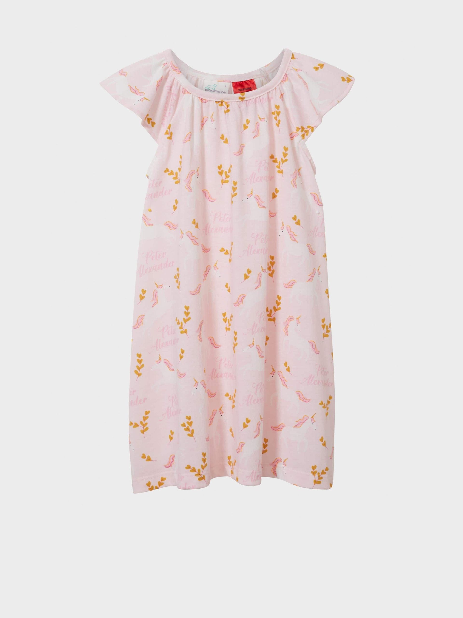 Jnr Girl Unicorn Nightie pink image 2
