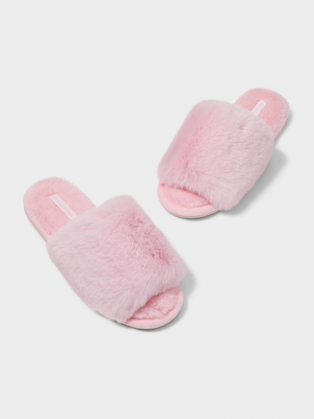 Luxe Fur Slide pink image 0