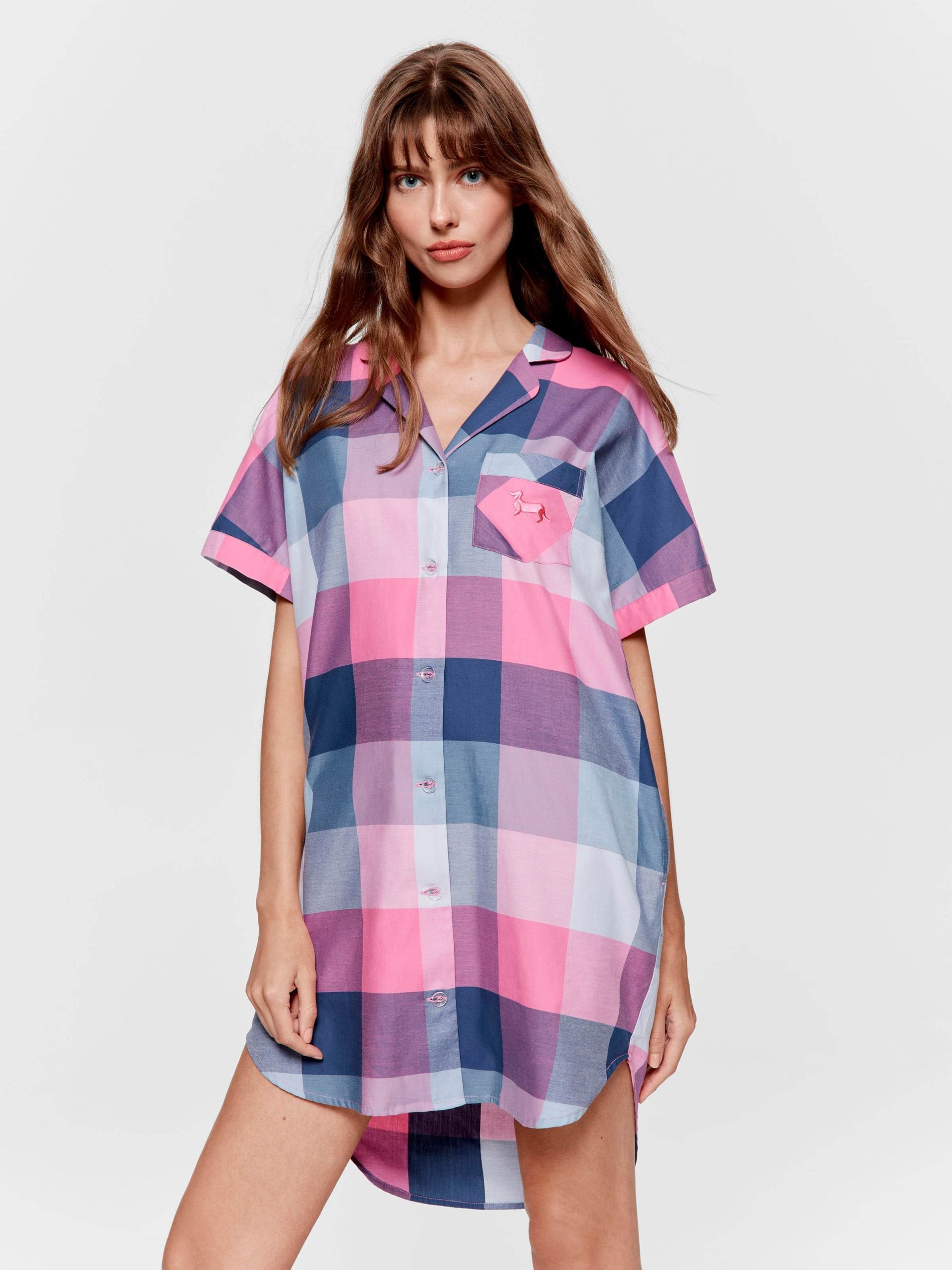Buffalo Check 100% Cotton Nightshirt multi image 0