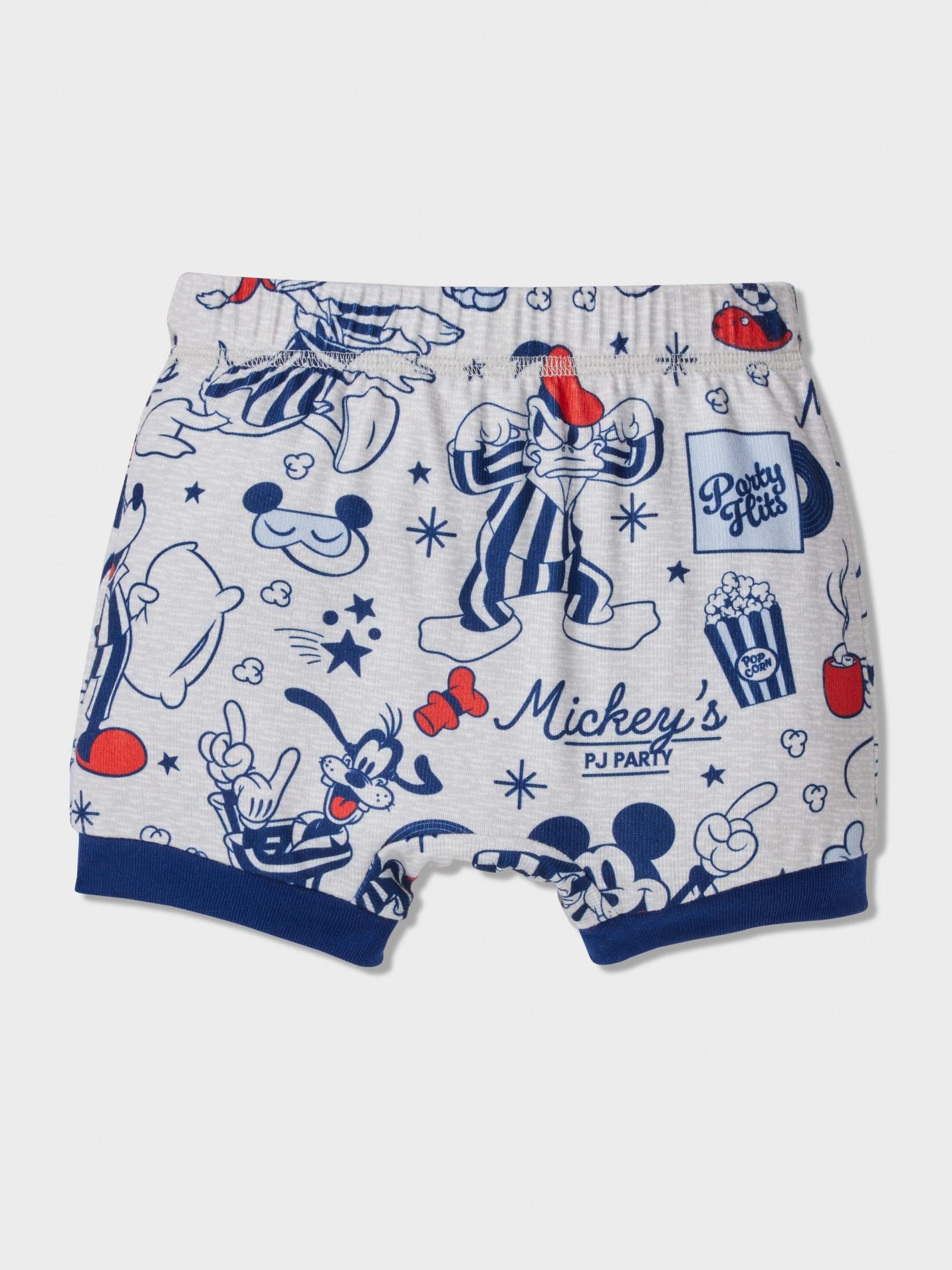 Baby Disney Mickey Party Short Pj Set Multi image 1