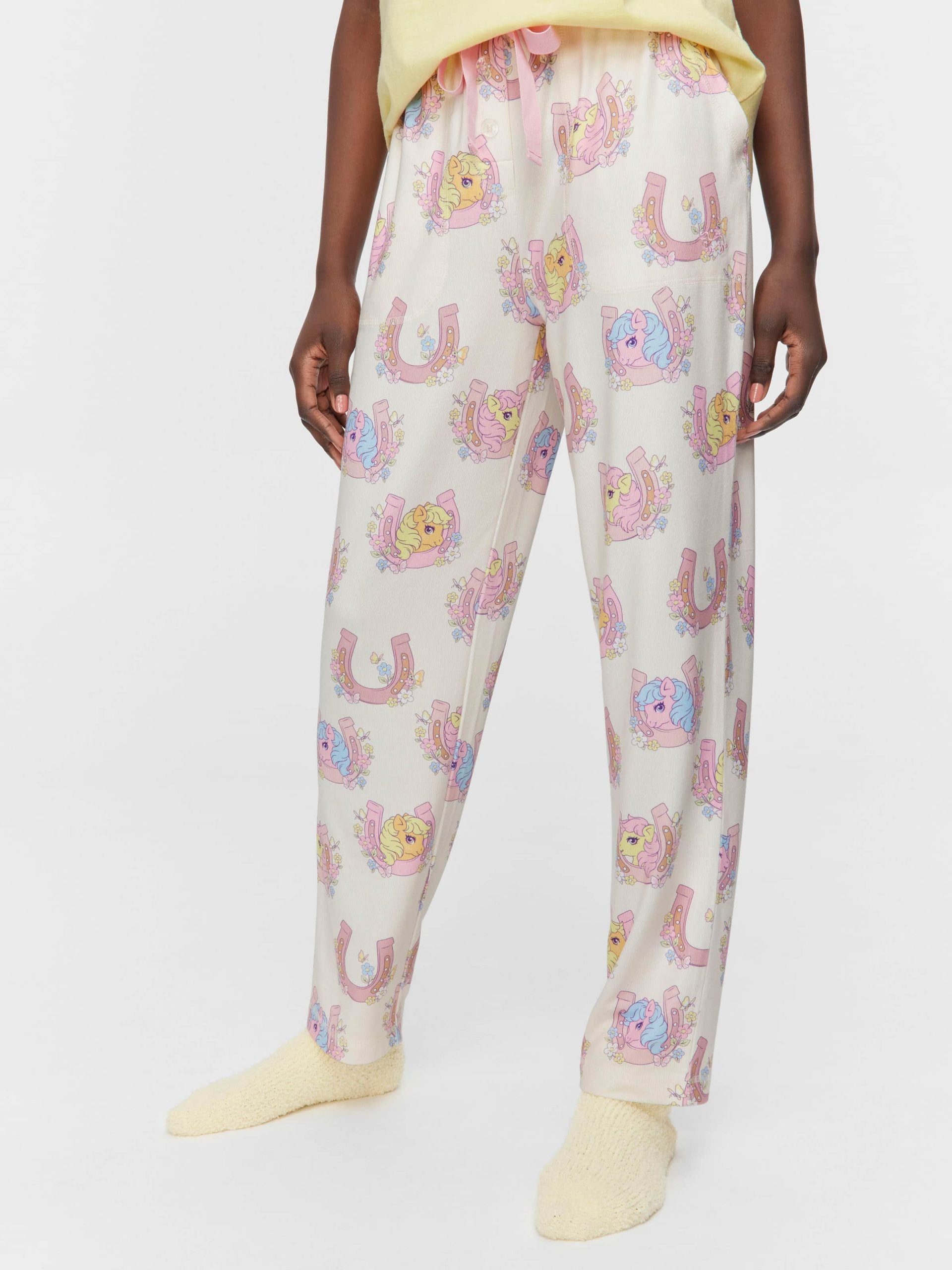 My Little Pony Rodeo Plush Tapered Pj Pant Multi image 1