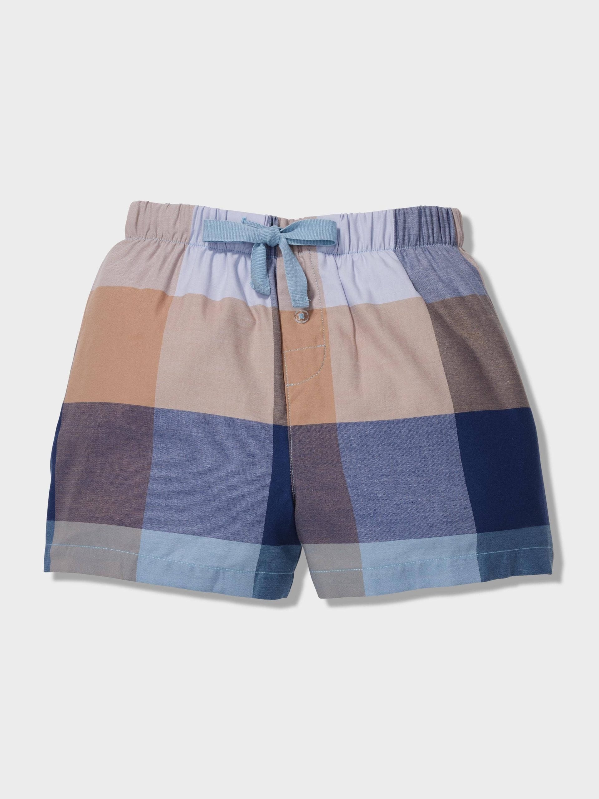 Jnr Boys Buffalo Check Short Pj Set multi image 1