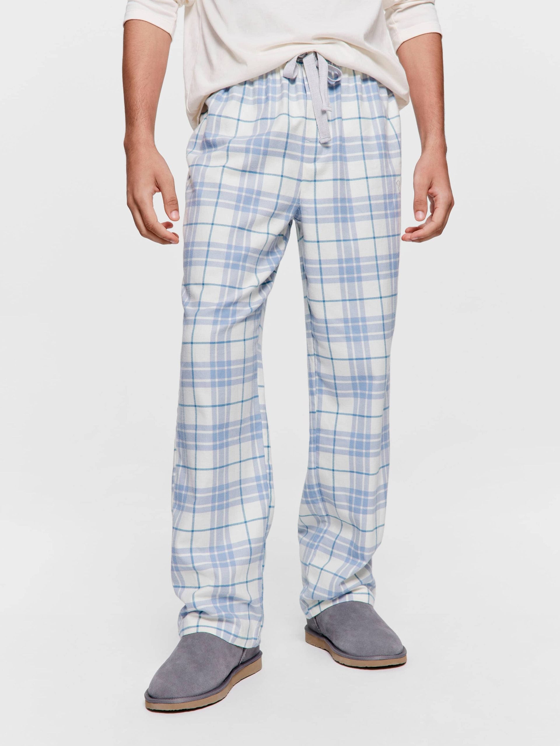 Teal Check Classic Pj Pant multi image 1