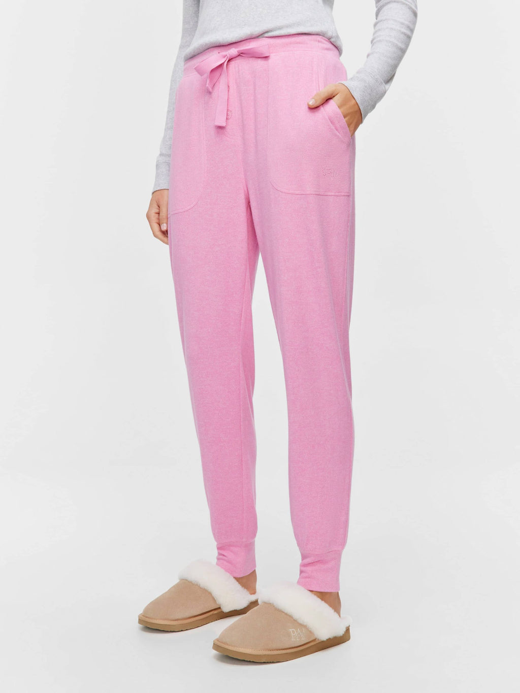 Fuzzy Easy Pj Pant pink image 2