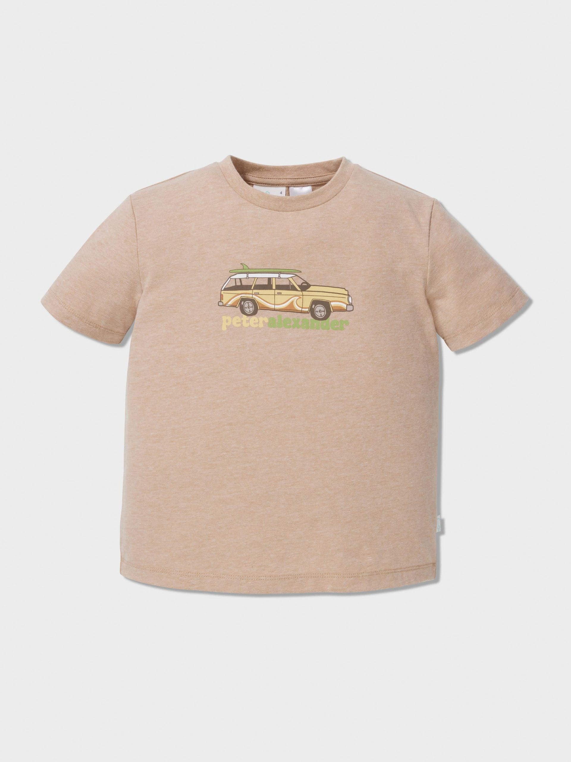 Jnr Boys Retro Cars Pj Set multi image 2