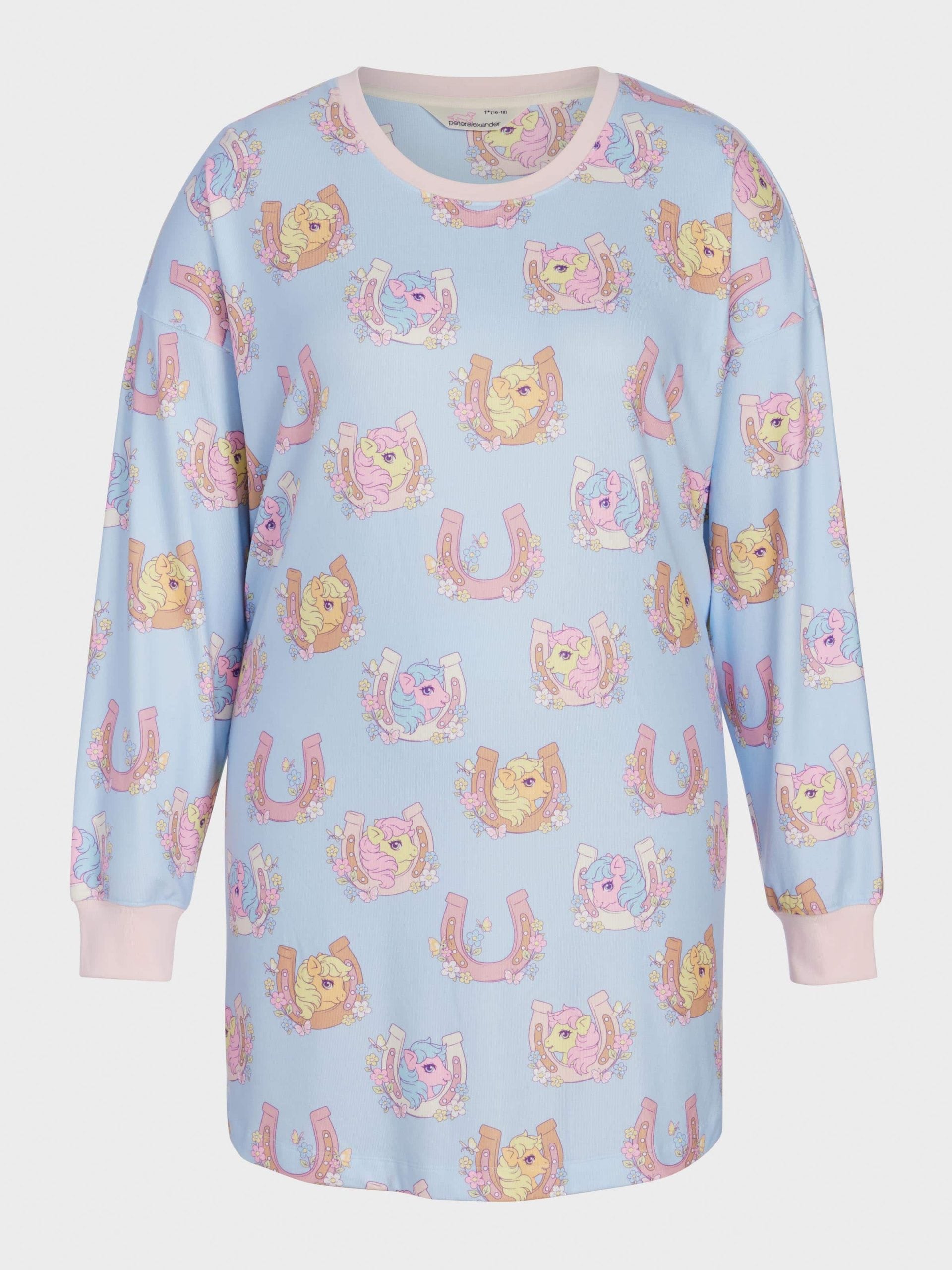 P.A. Plus My Little Pony Rodeo Long Sleeve Nightie Multi image 3