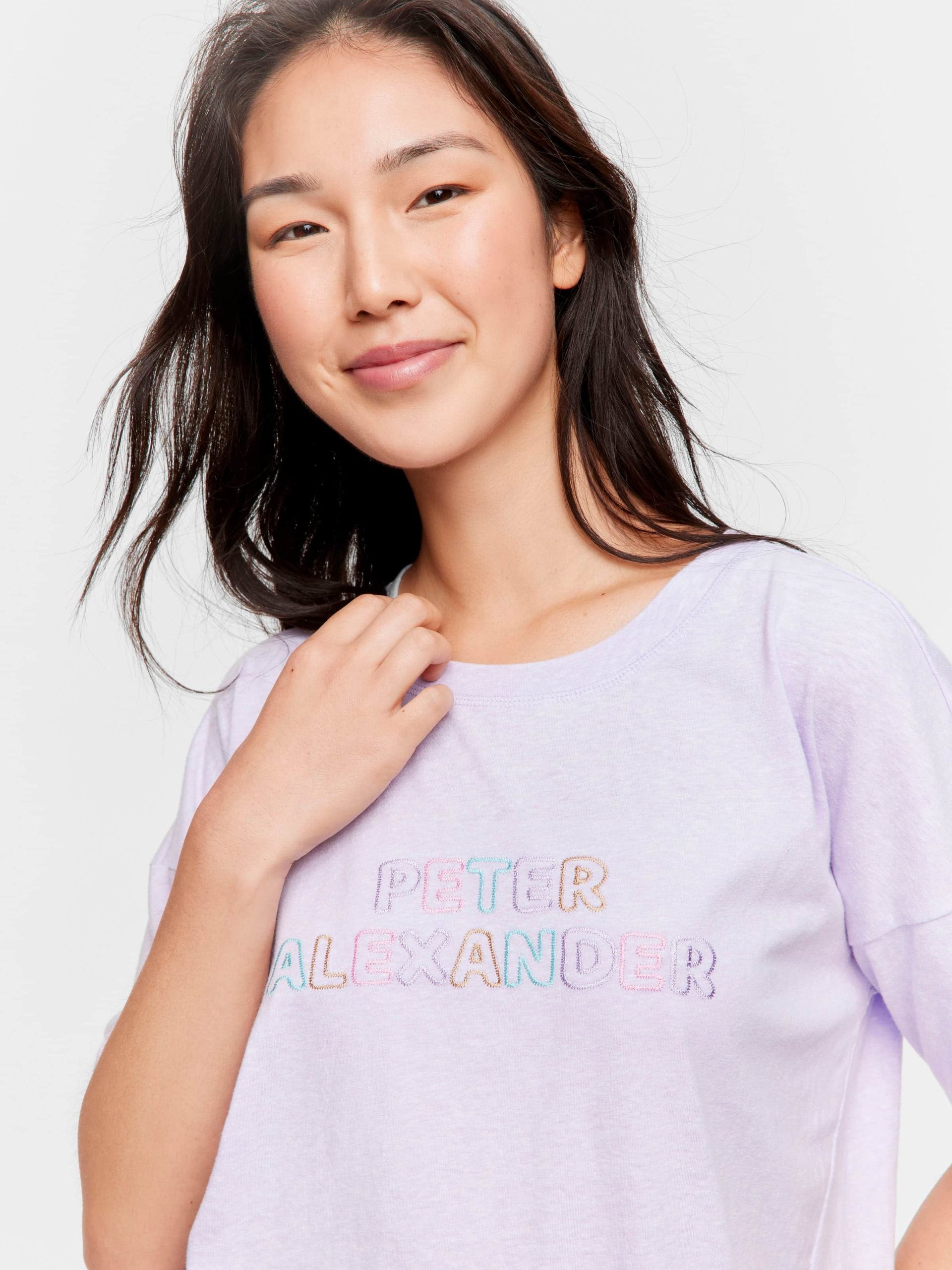 Lilac Peter Alexander Logo Tee lilac image 1