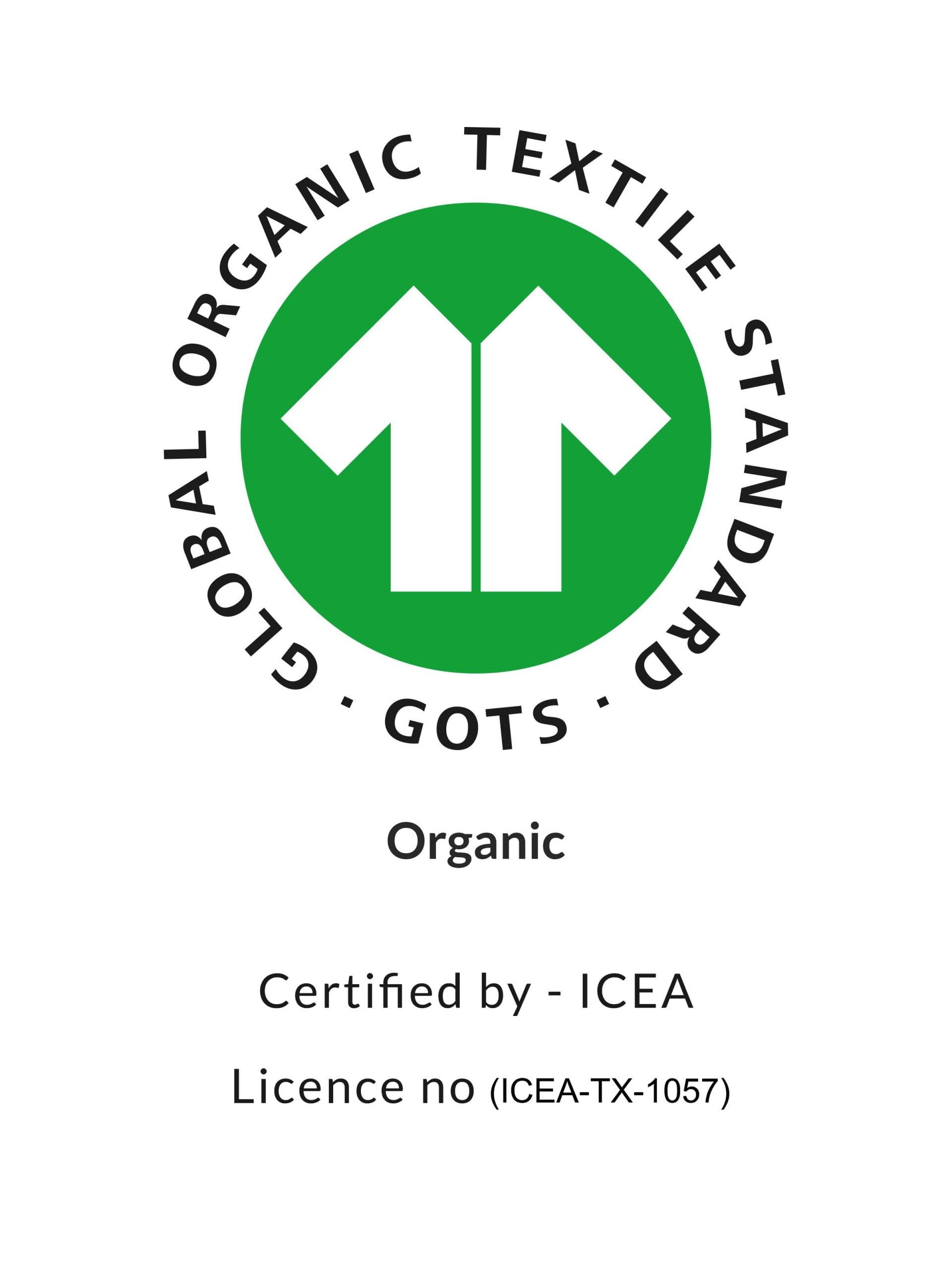 Baby Organic Terry Beanie cream image 1