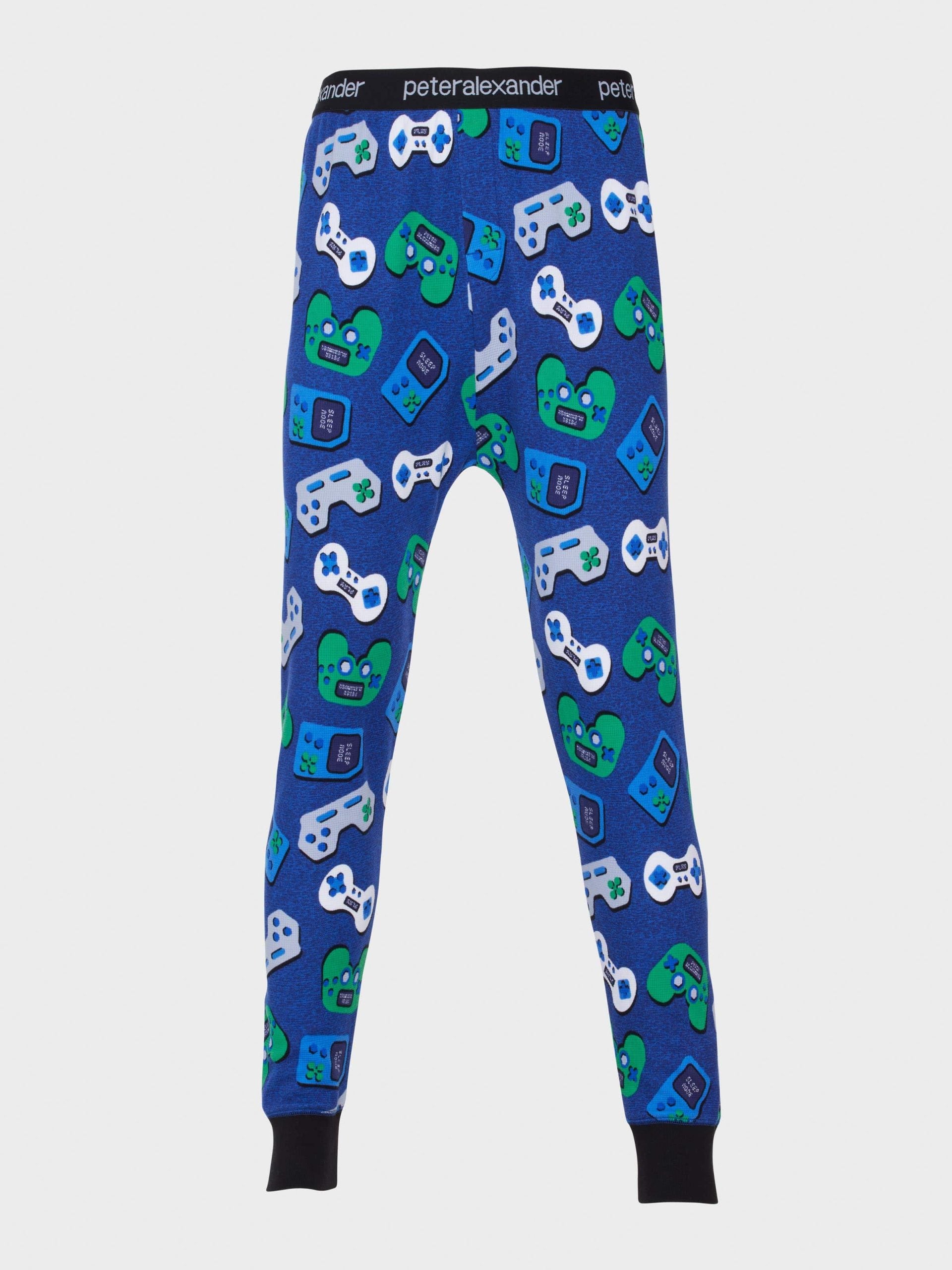 Gamer Long John Pj Pant multi image 3