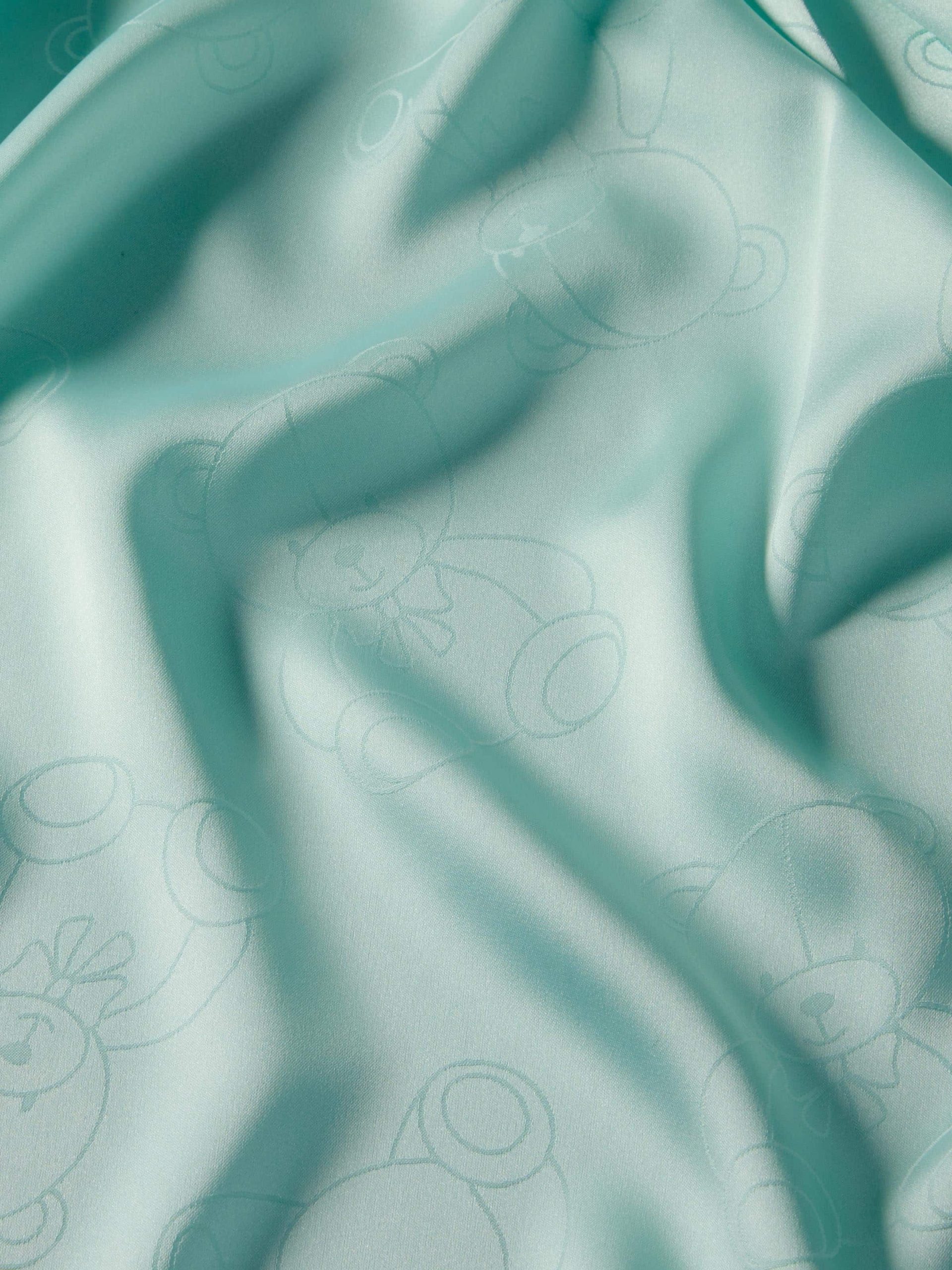 Mint Teddy Bears Chic Satin Shortie Pj Set mint image 1