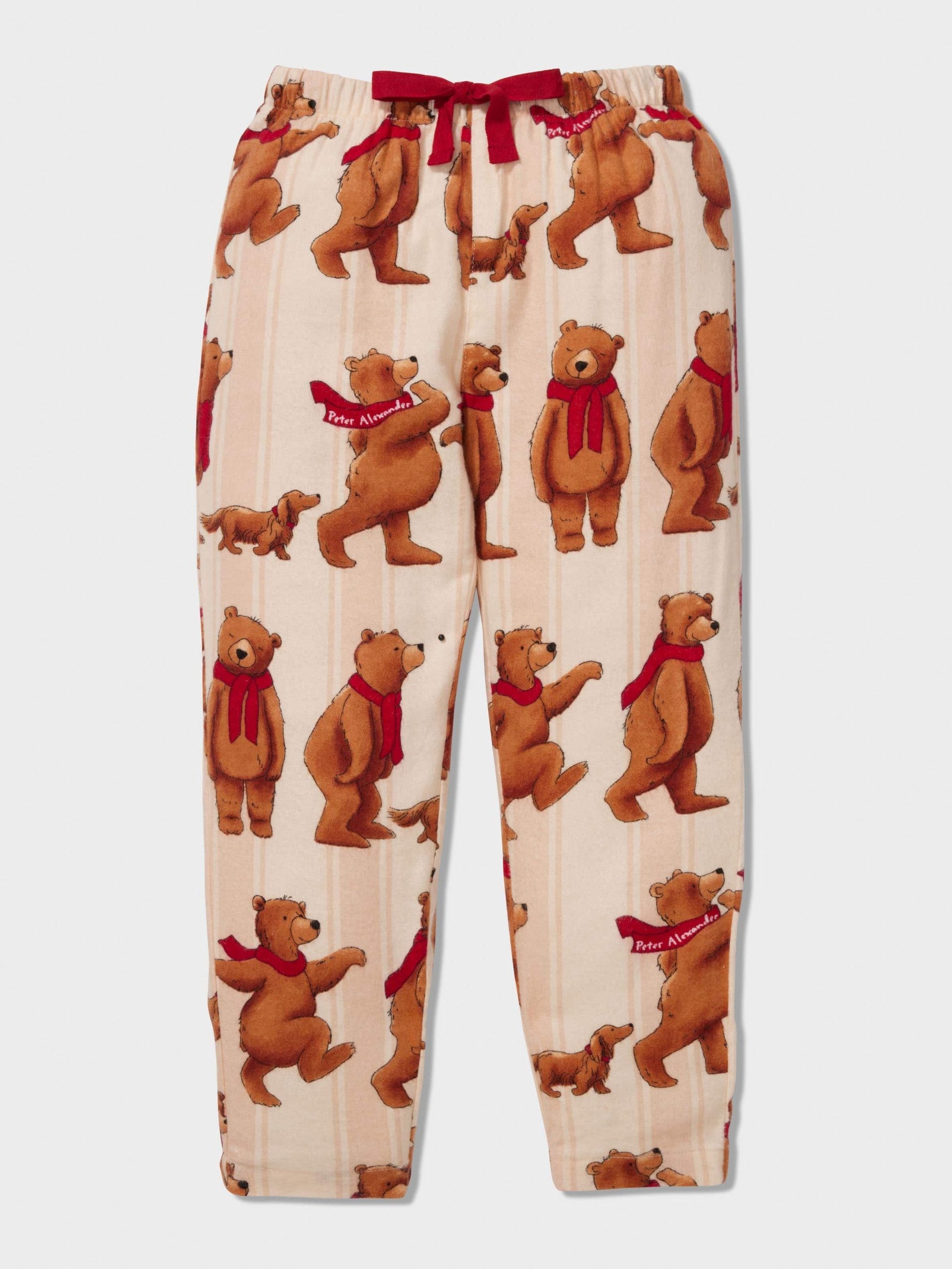 Jnr Kids Bear Cub Long Pj Set multi image 4