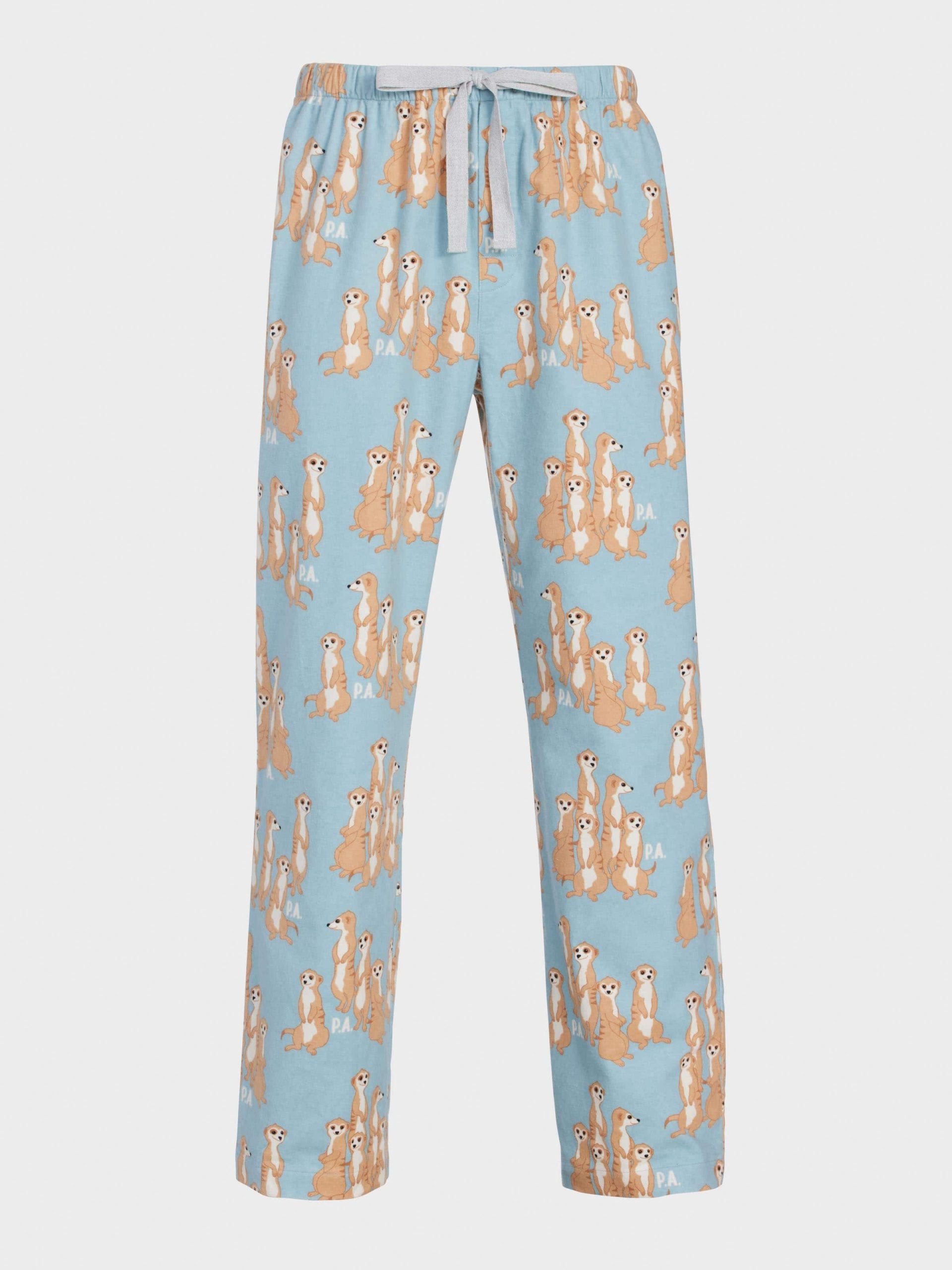 Meerkat Flannelette Classic Pj Pant multi image 3