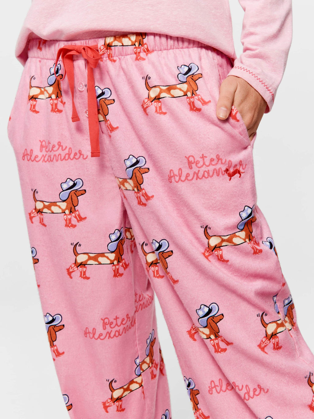 Cowdog Bamboo Flannelette Classic Pj Pant Multi image 1