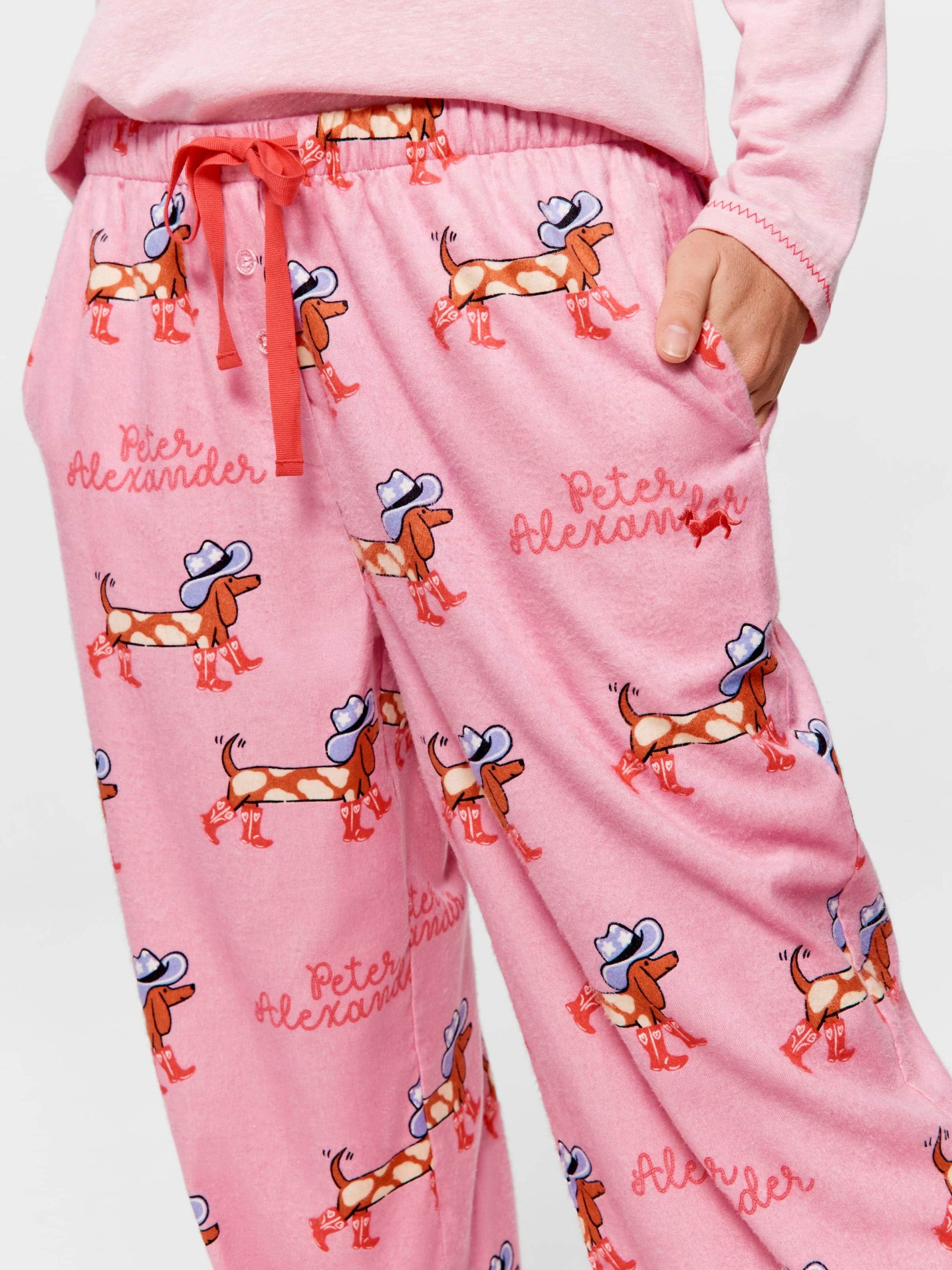 Cowdog Bamboo Flannelette Classic Pj Pant Multi image 1